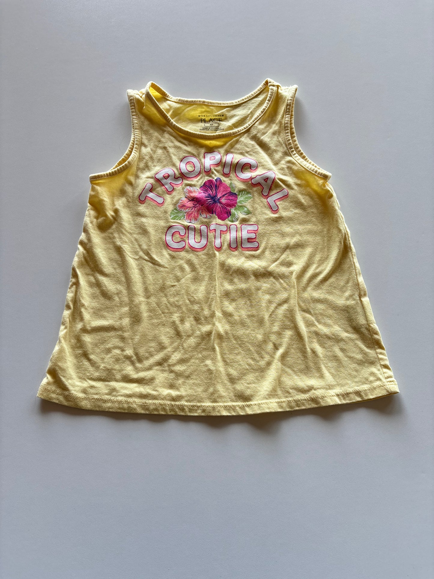 Yellow Tropical Cutie Tank