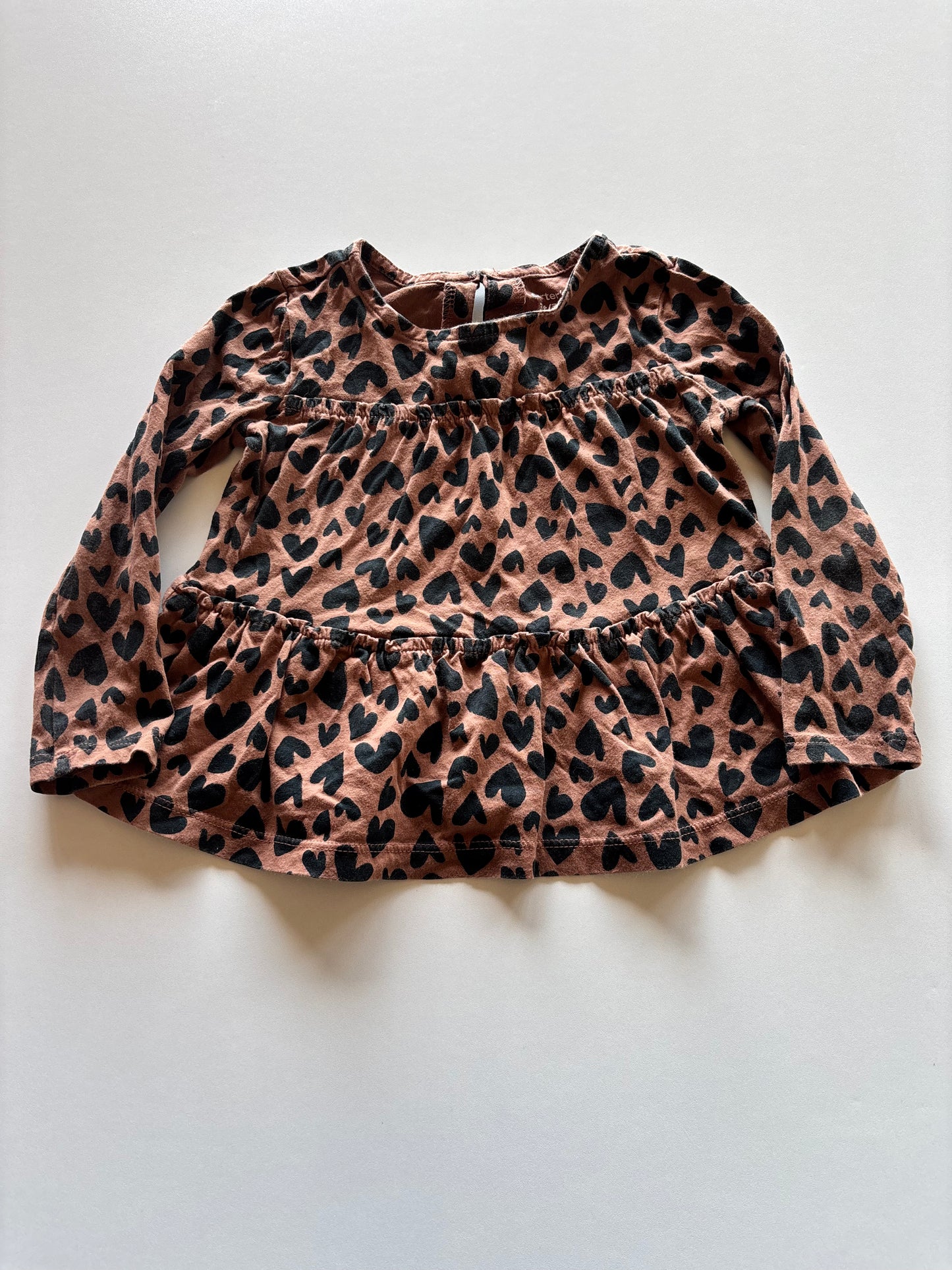 Brown & Black Heart Shirt