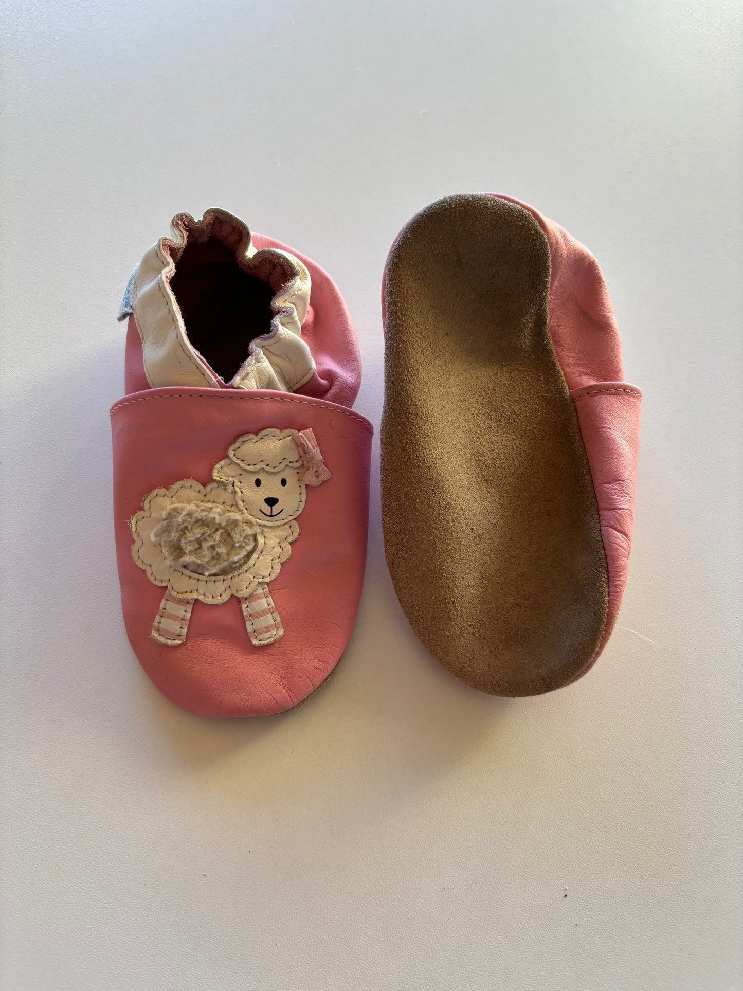 Pink Sheep Robeez Shoes