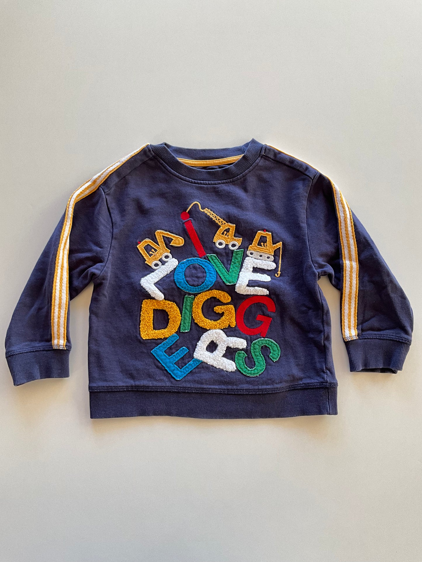 Textured I Love Diggers Crewneck