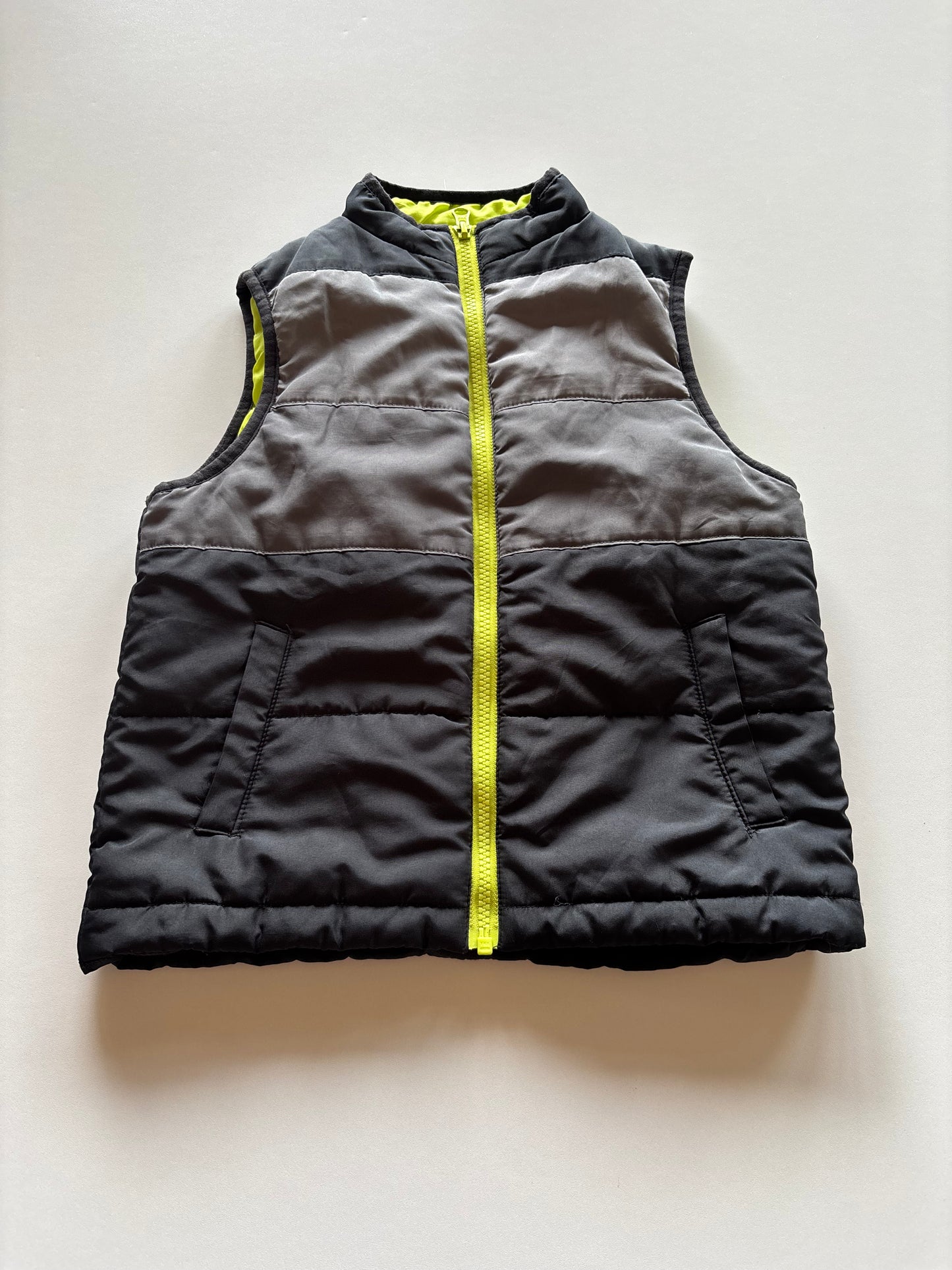 Grey, Black, & Lime Vest