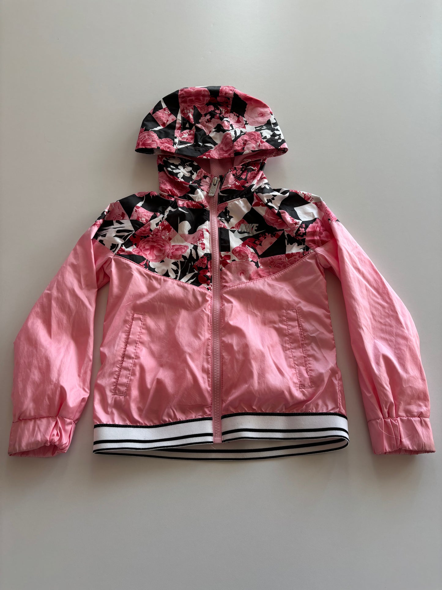 Pink & Floral Lightweight Jacket