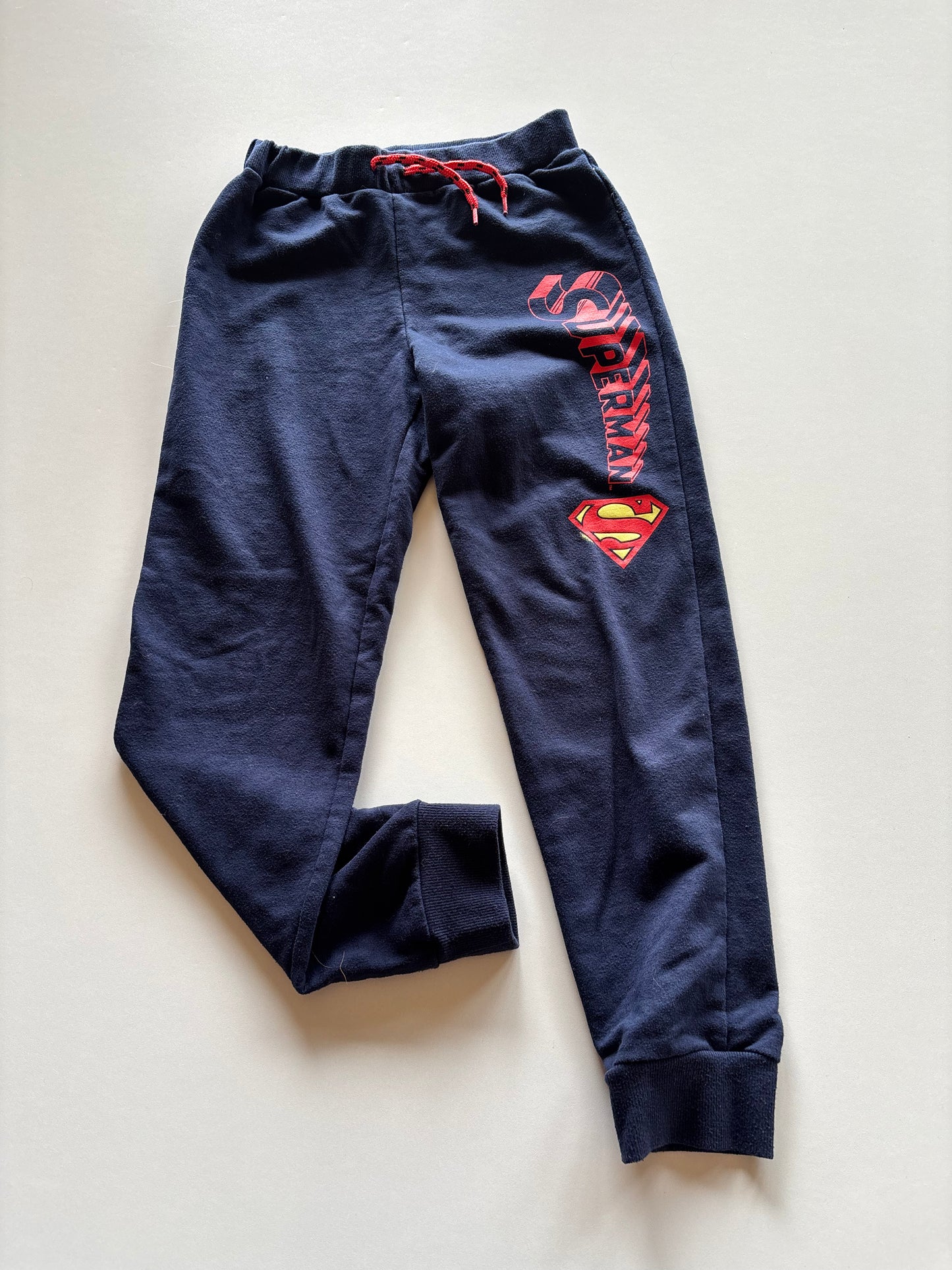 Navy Superman Joggers