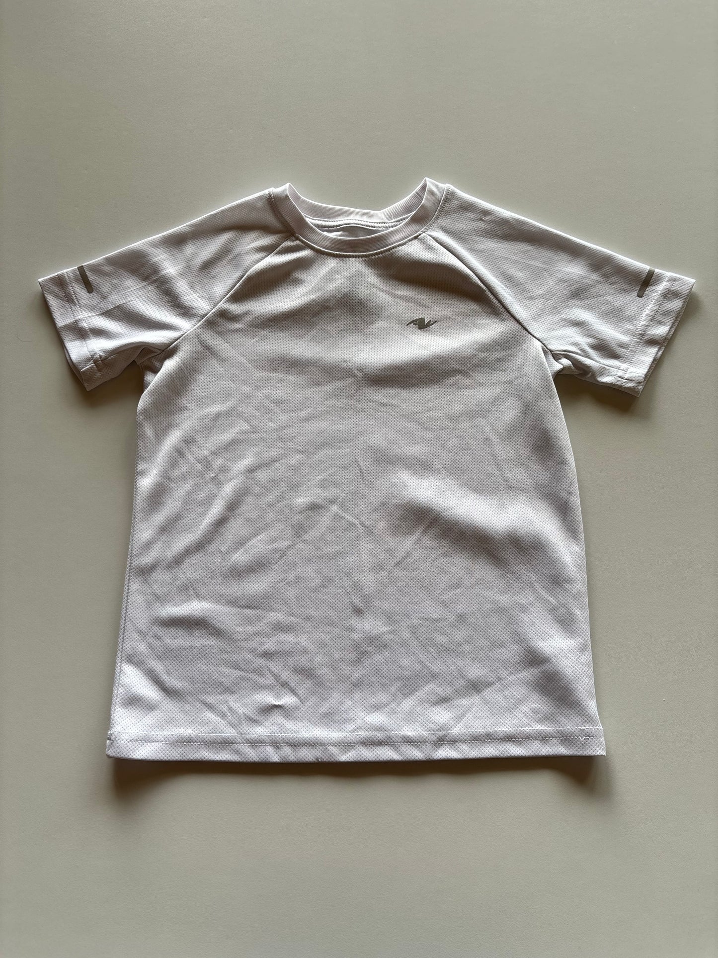 White Athletic Tee