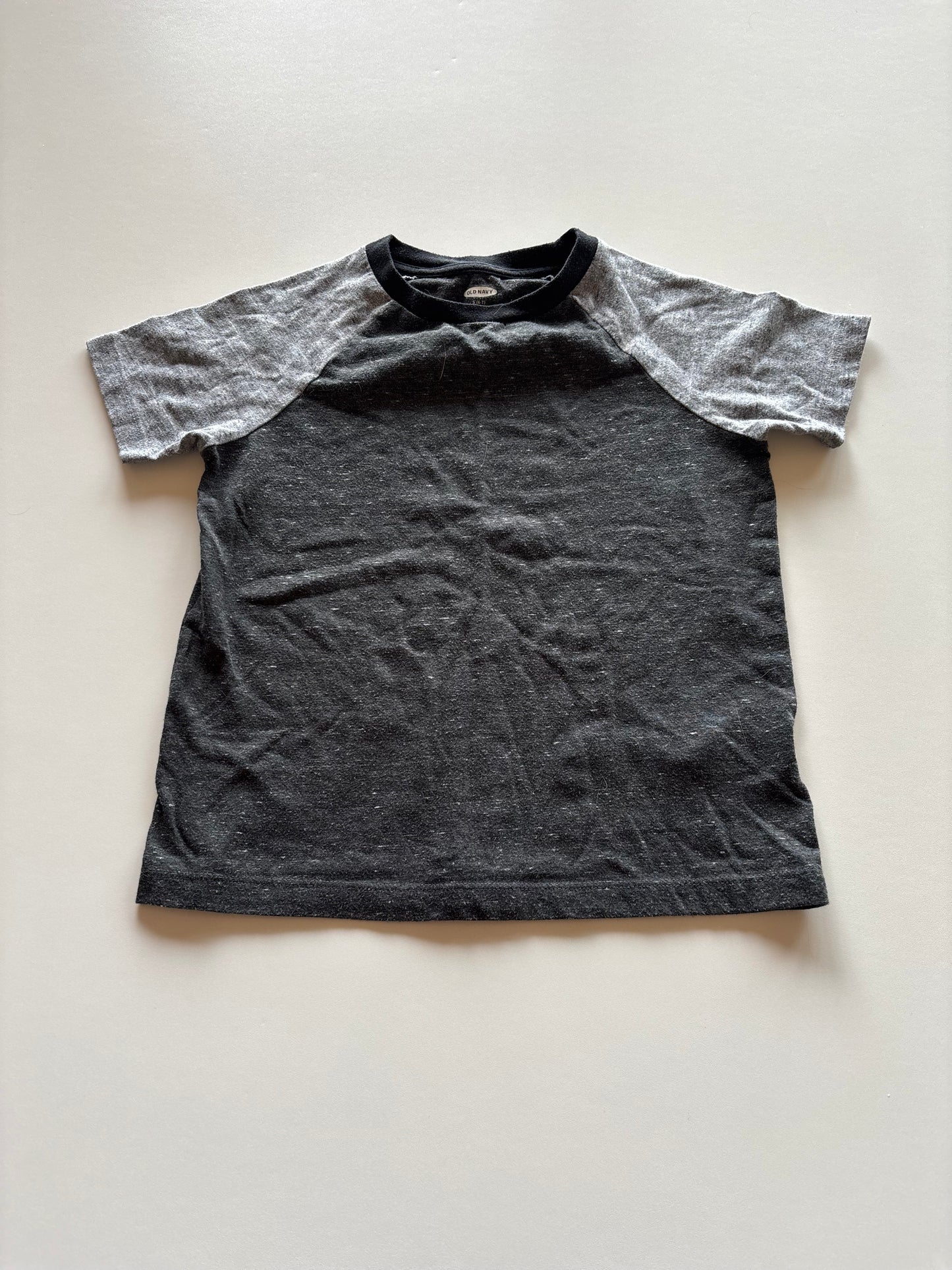 Grey Colourblock Tee