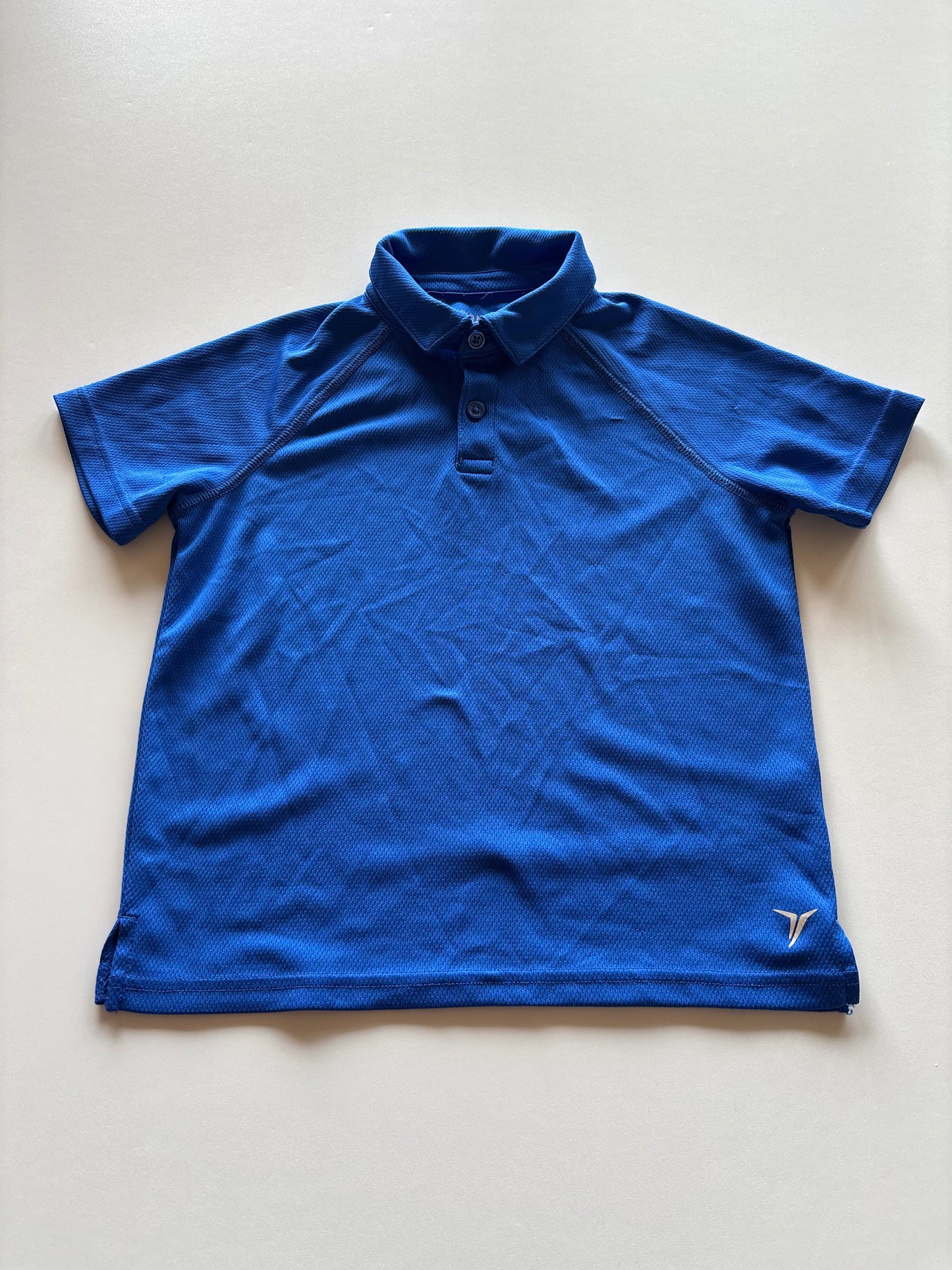 Blue Athletic Polo Tee