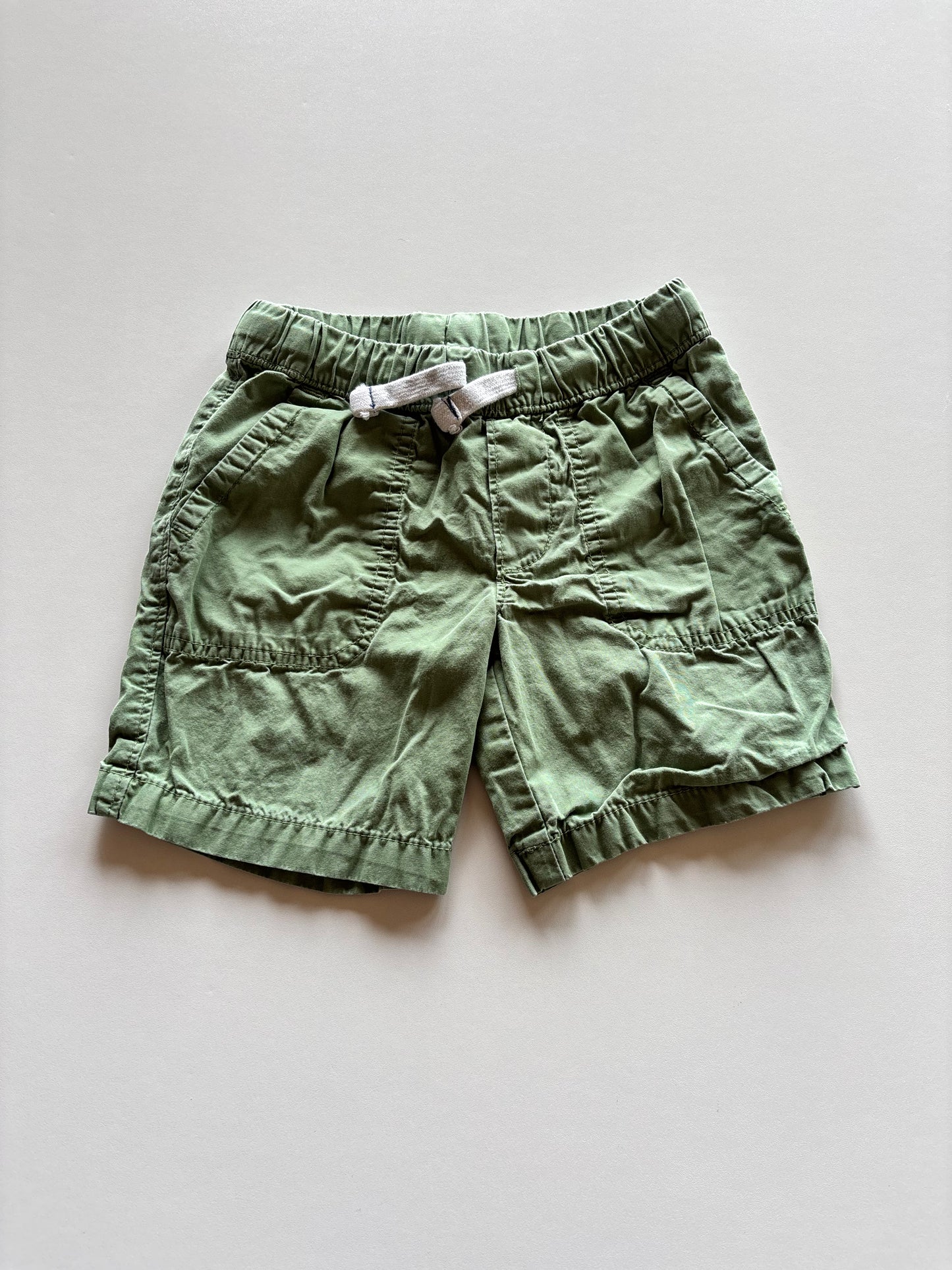 Green Khaki Shorts