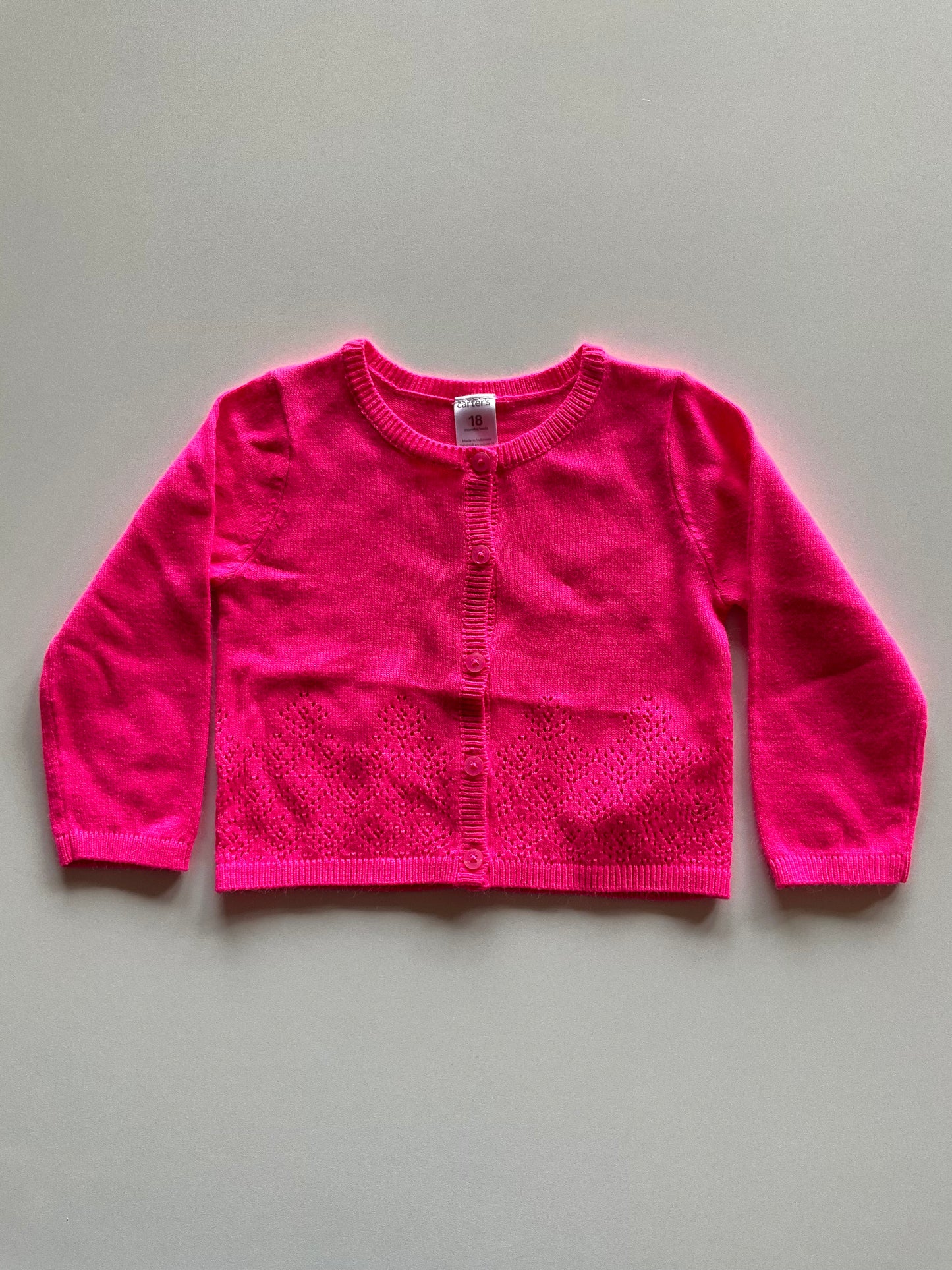 Hot Pink Cardigan