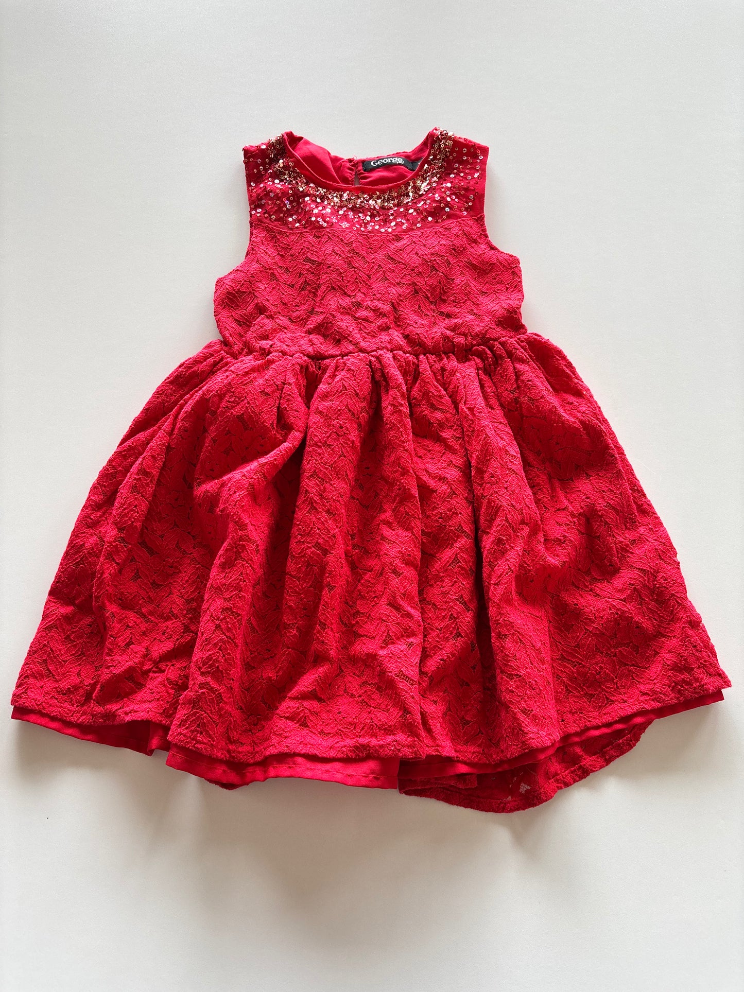 Red Lace Dress