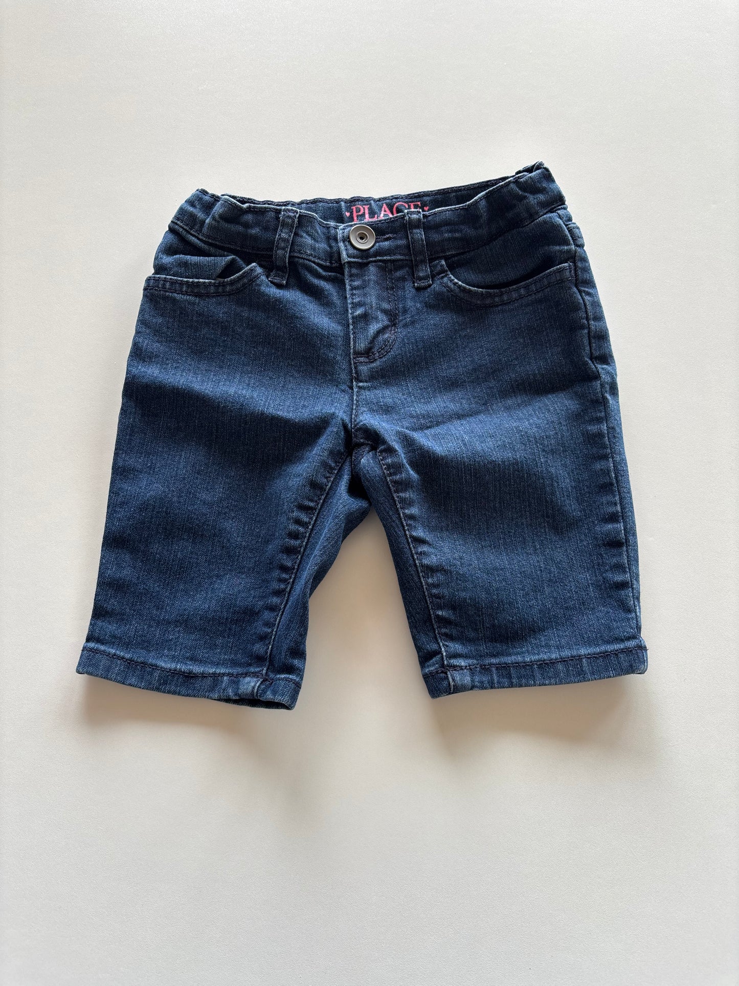 Dark Denim Bermuda Shorts