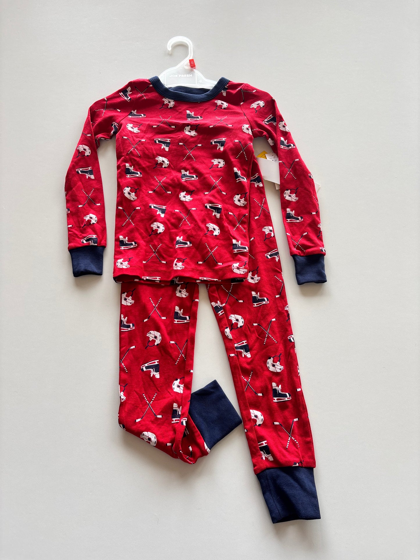BNWT Red Hockey Pajamas