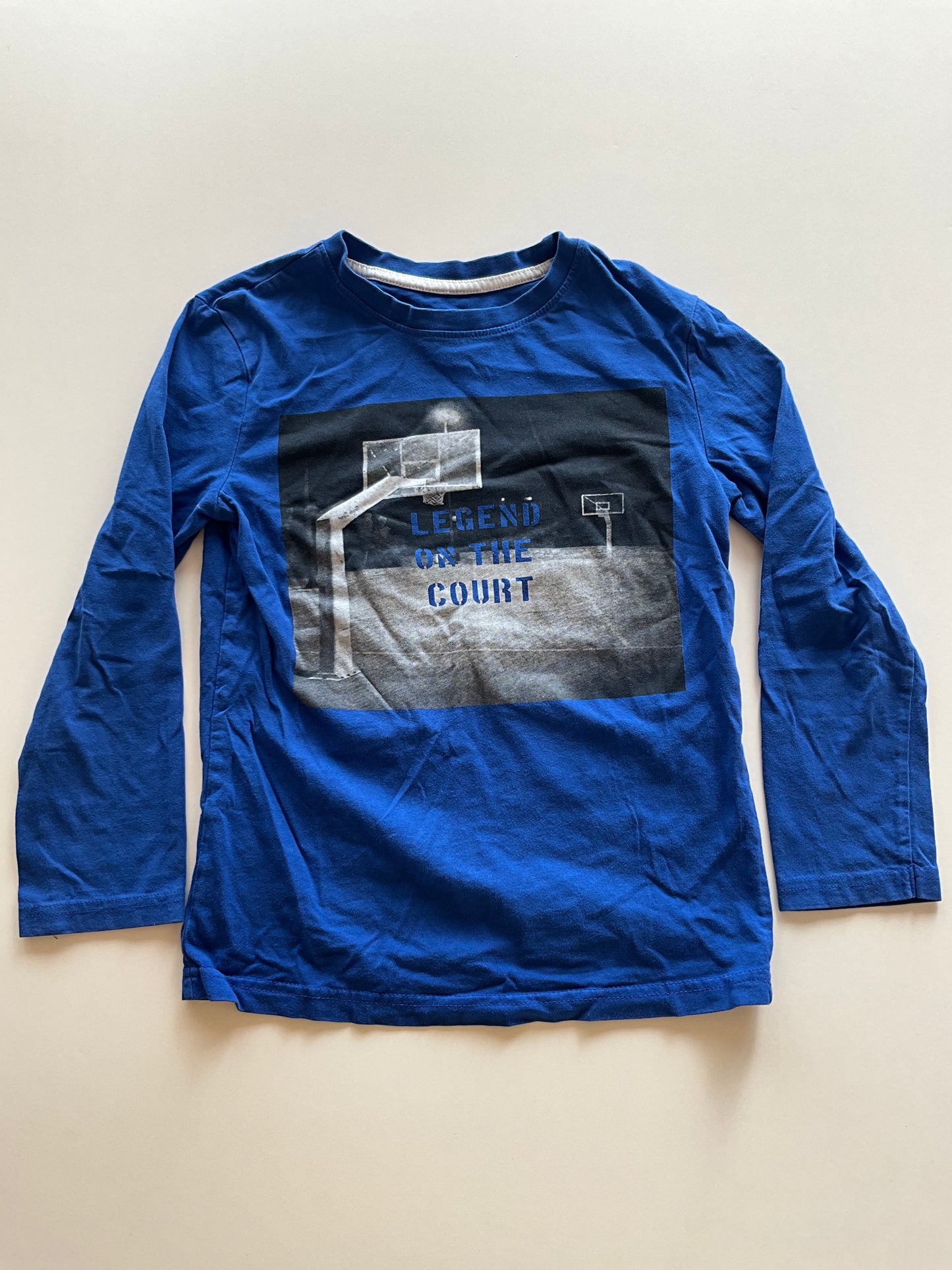 Blue Legend on the Court Shirt