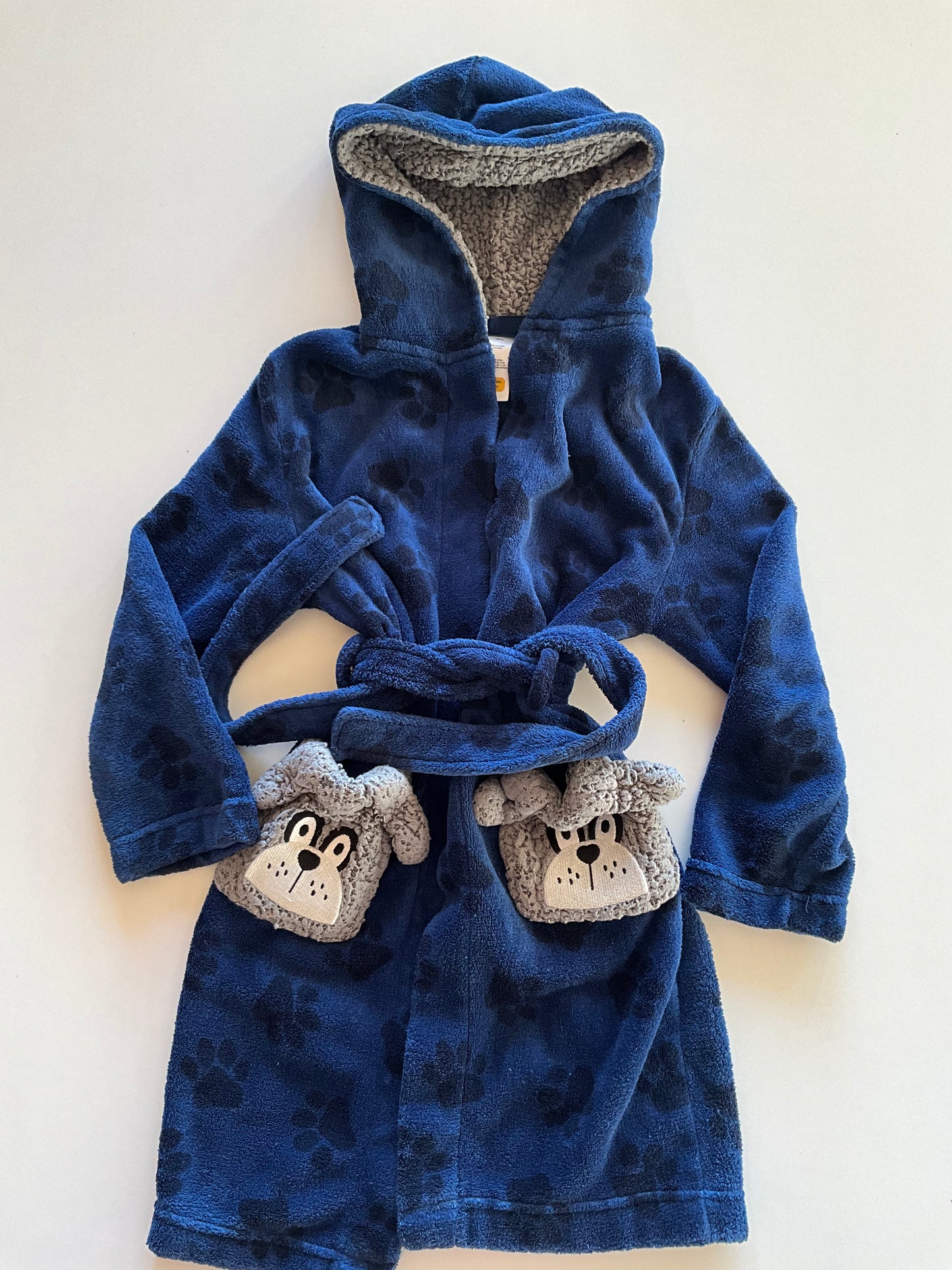 Blue Dog House Robe