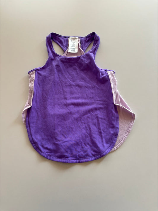 2 Tone Purple Athletic Tank