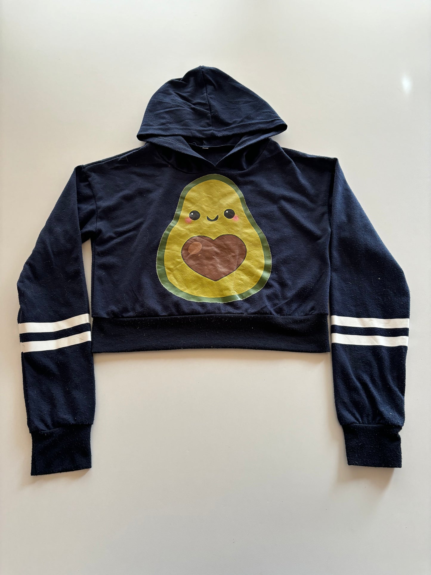 Avocado Cropped Hoodie