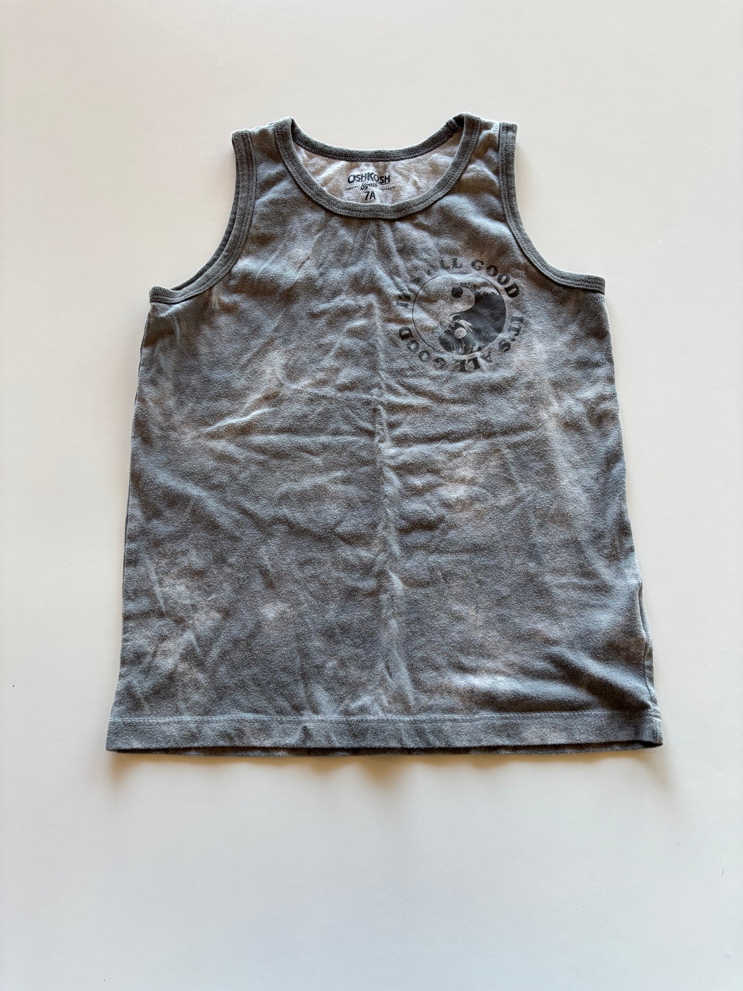 Grey Marbled All Good Tank
