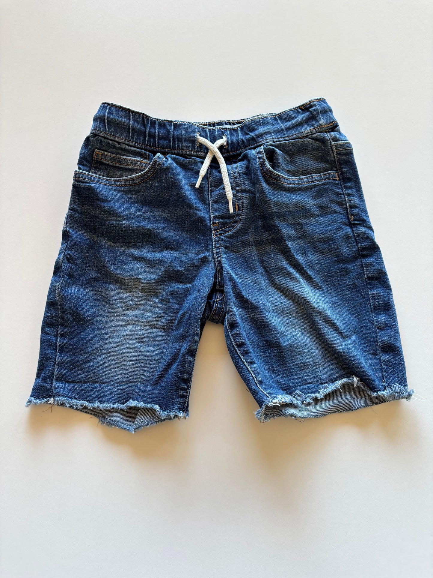 Pull On Denim Shorts