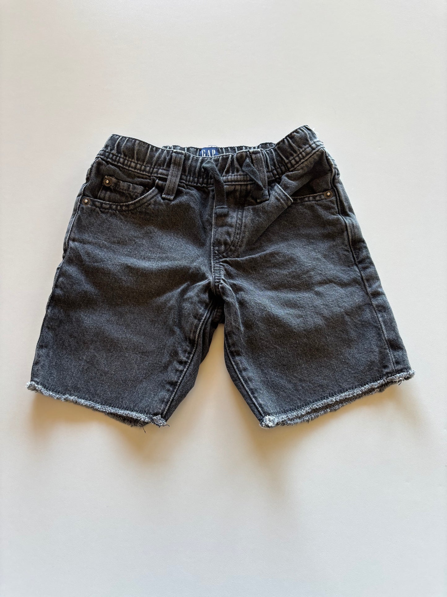 Black Denim Shorts