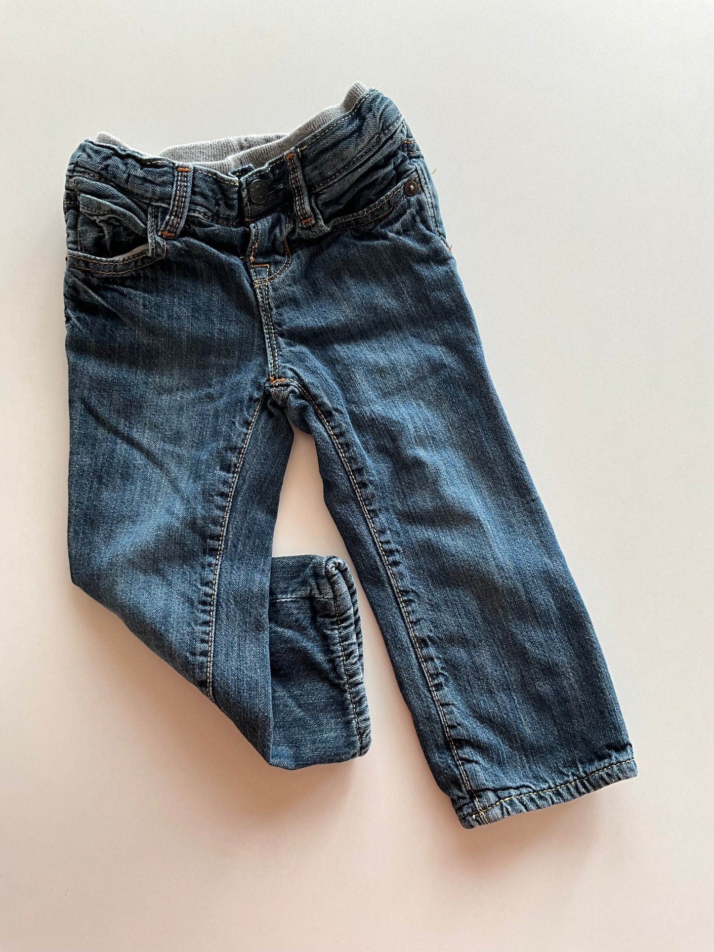 Soft Elastic Waist Denim