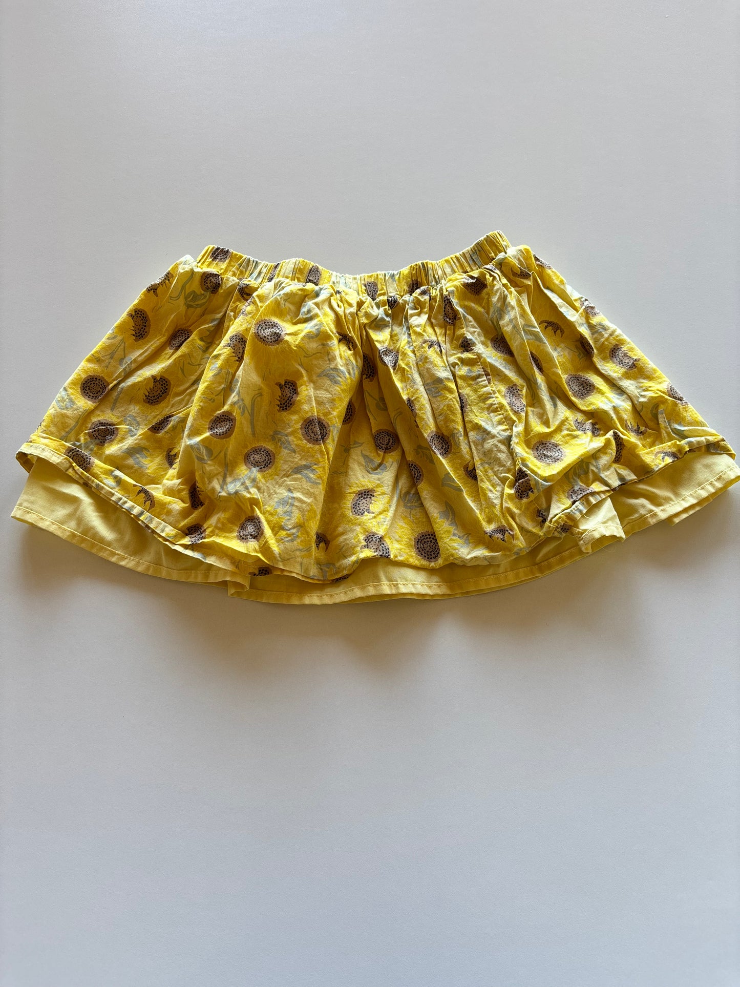 Yellow Sunflower Skirt
