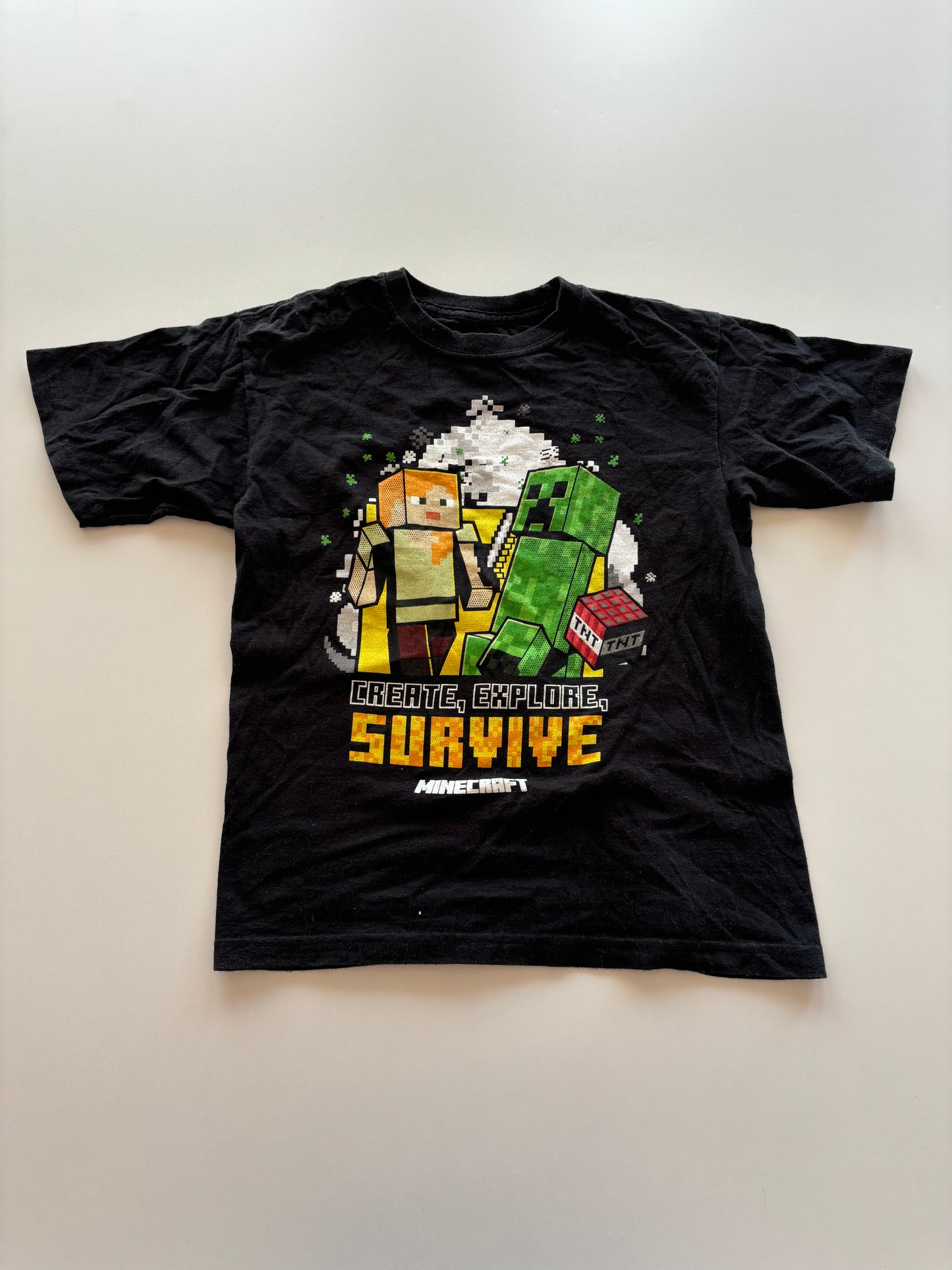 Black Minecraft Tee