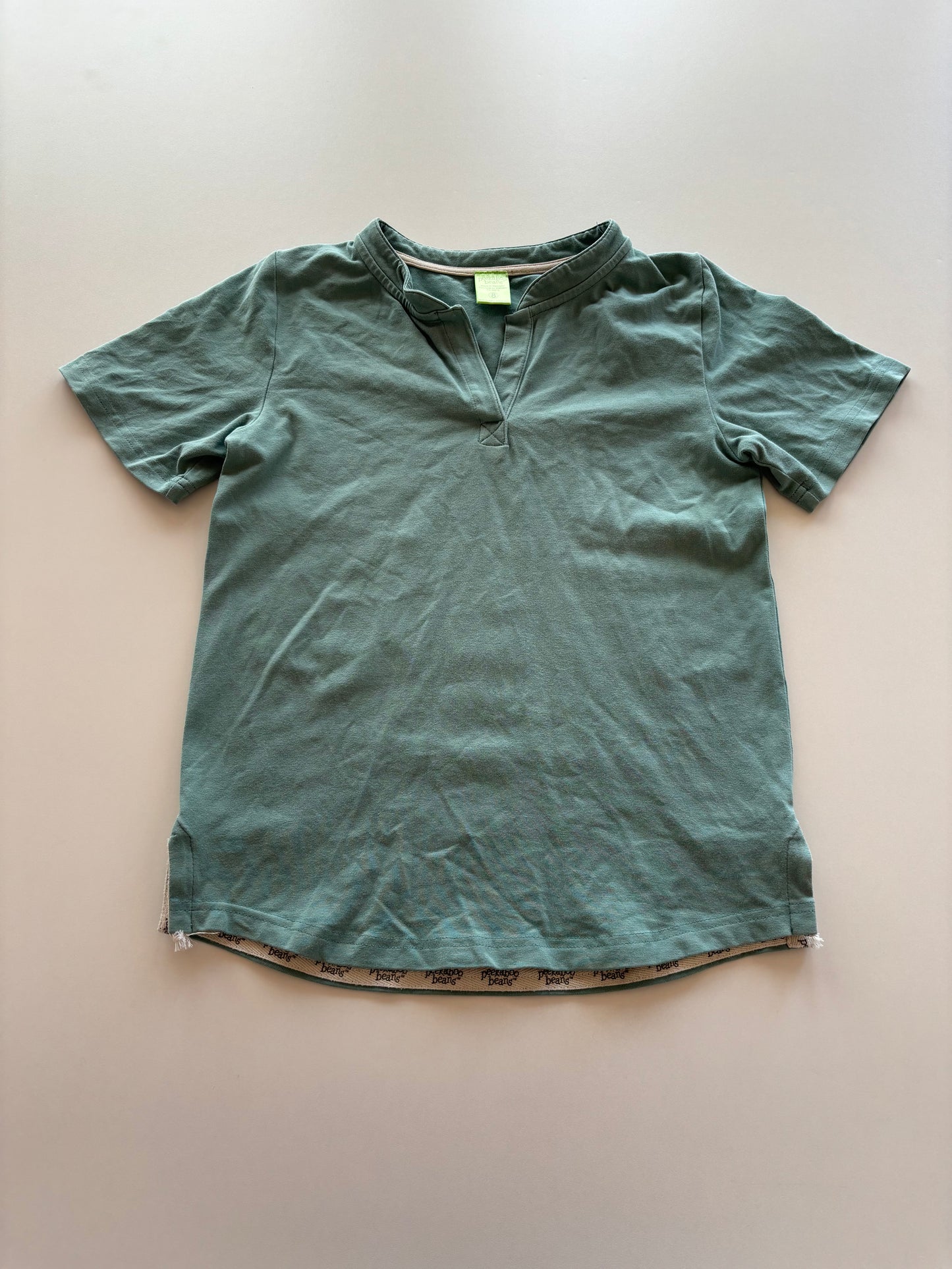Sage V Neck Tee