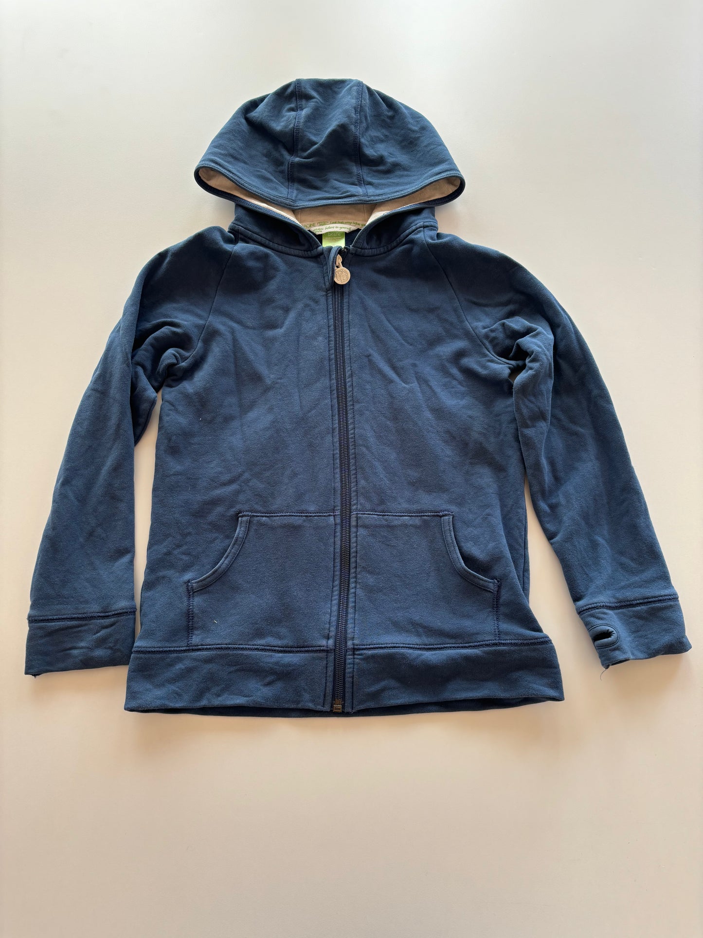 Blue Zip Up Hoodie