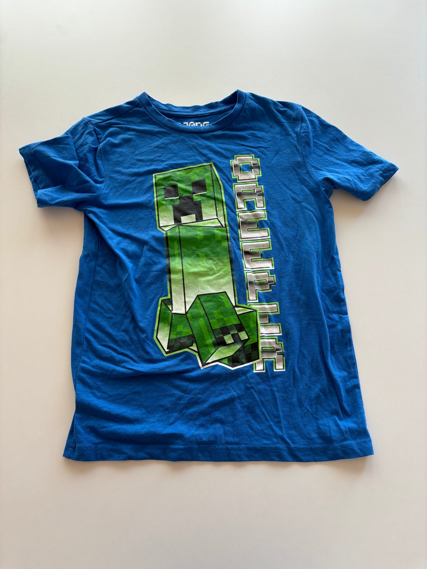 Blue Minecraft Tee