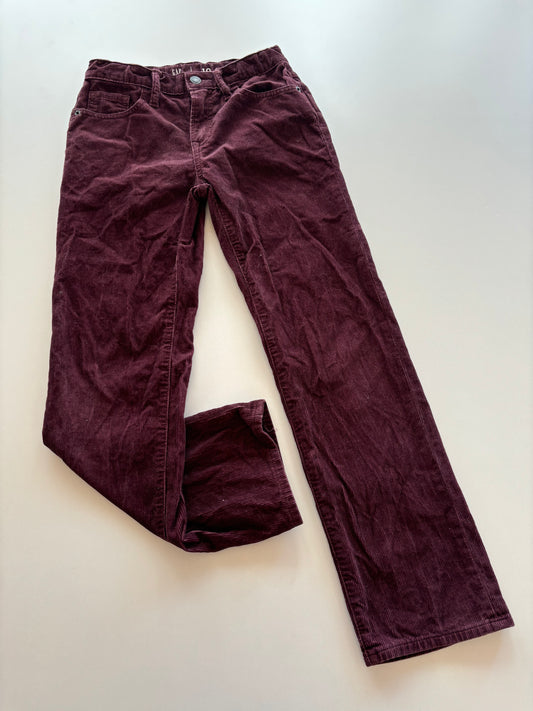 Burgundy Corduroy Pants