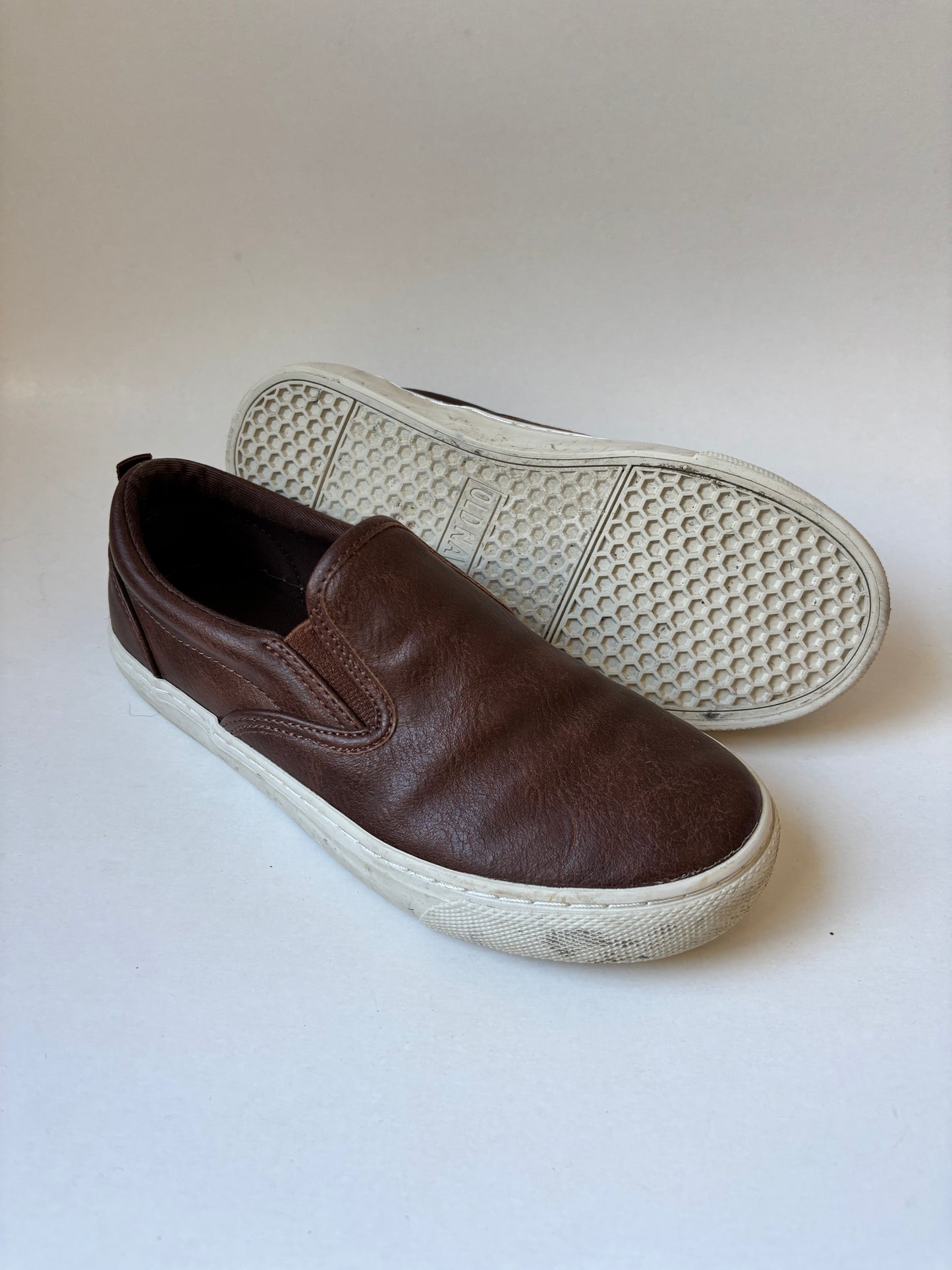 Brown Slip On Shoes