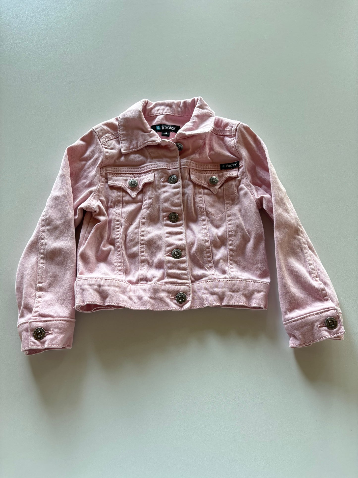 Pink Denim Jacket