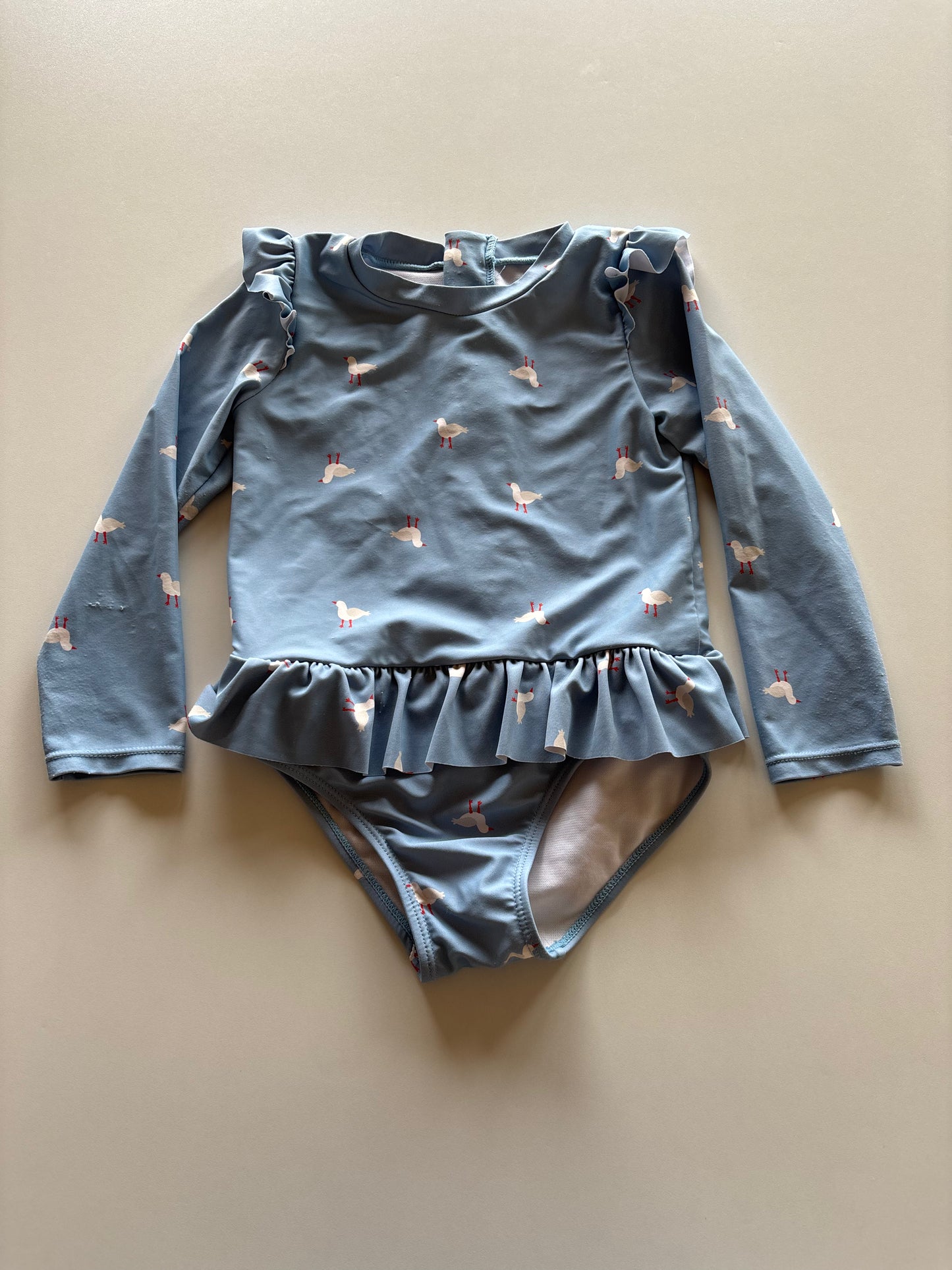 Blue SeaGull Swim Suit
