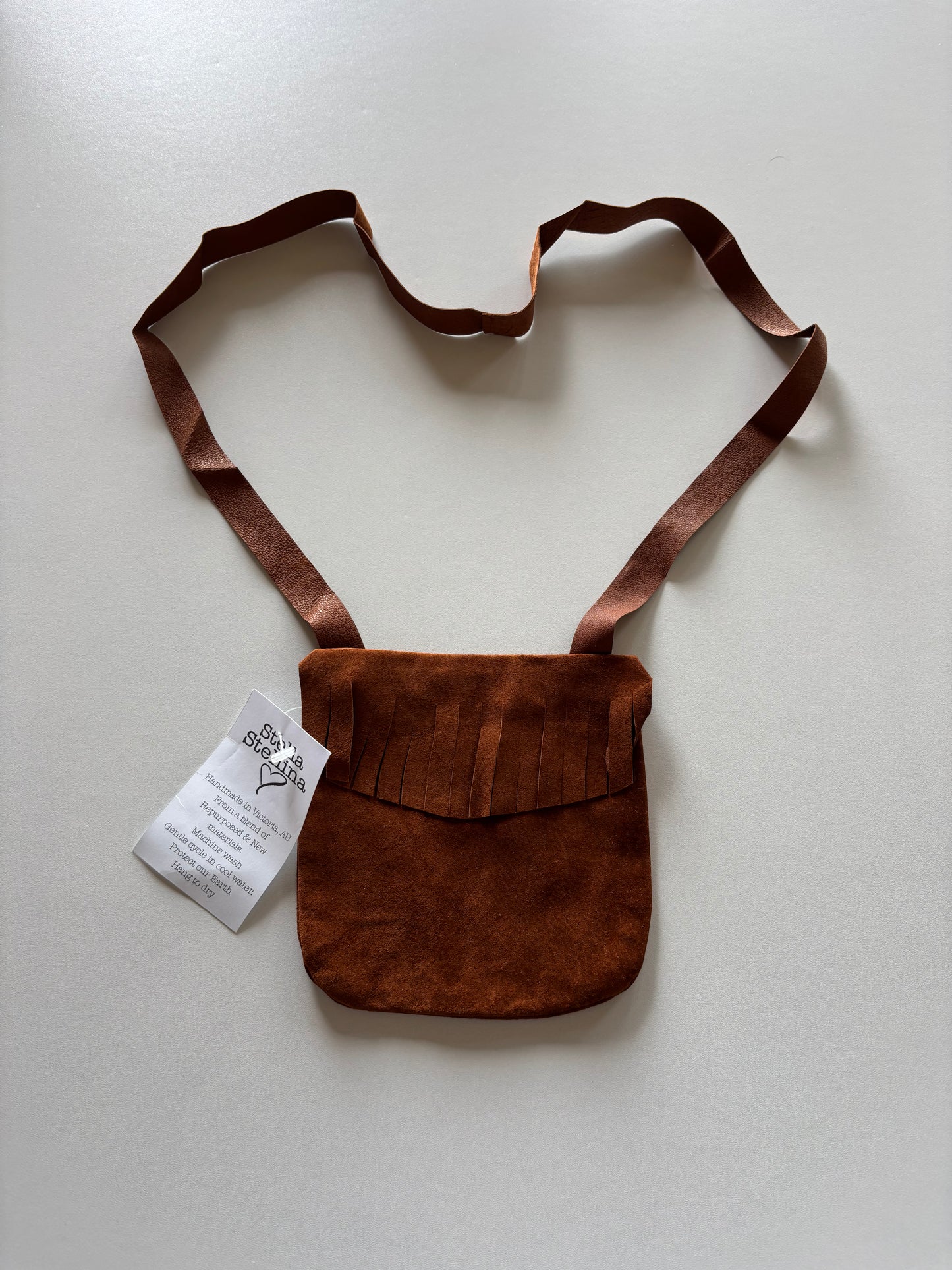 BNWT Brown Tassel Purse