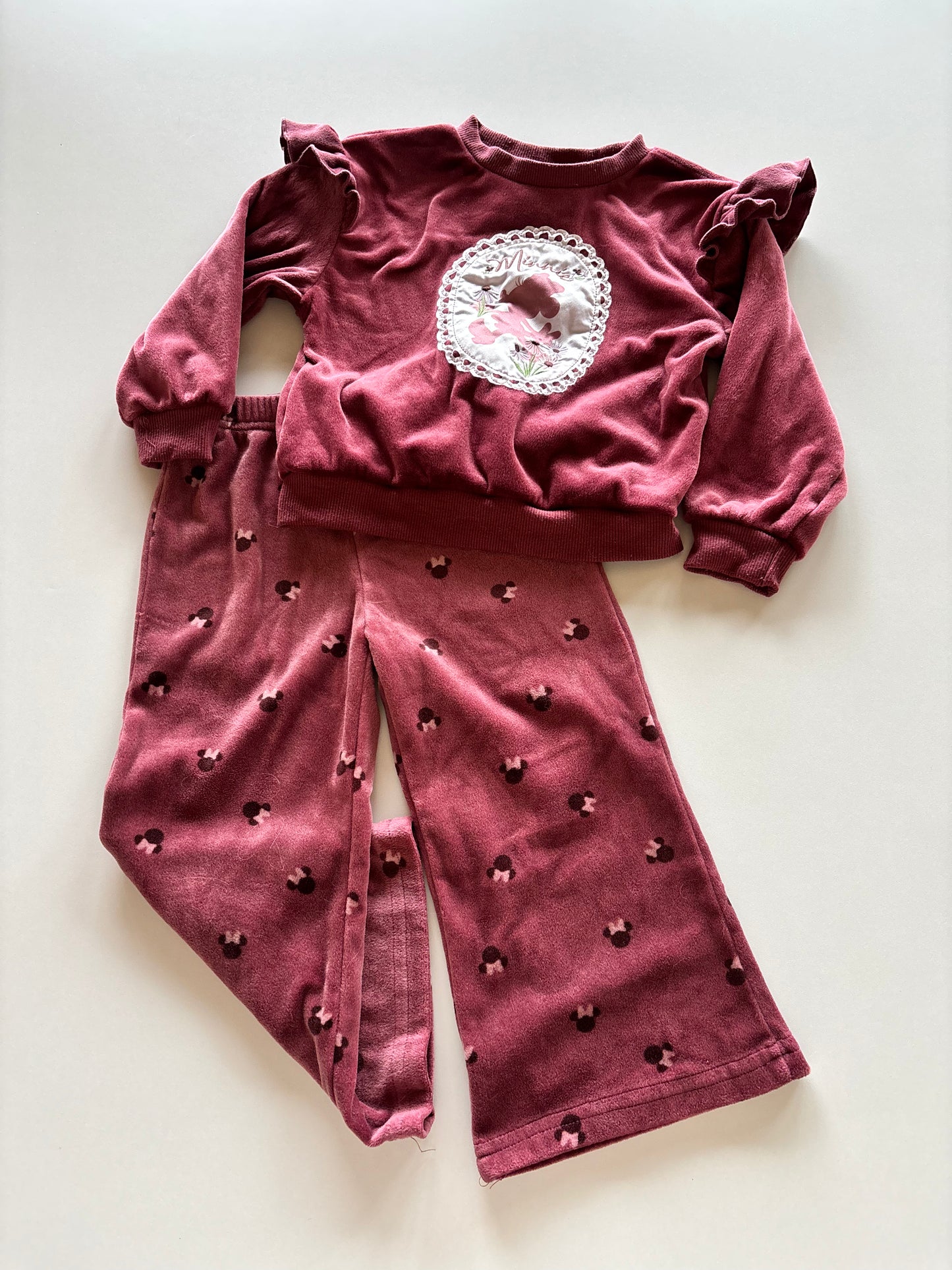 2pc Cozy Pink Minnie Set