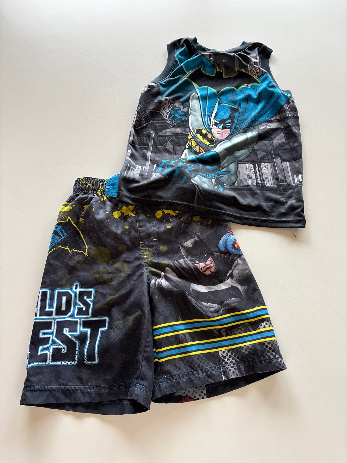 2pc Batman Swim Set