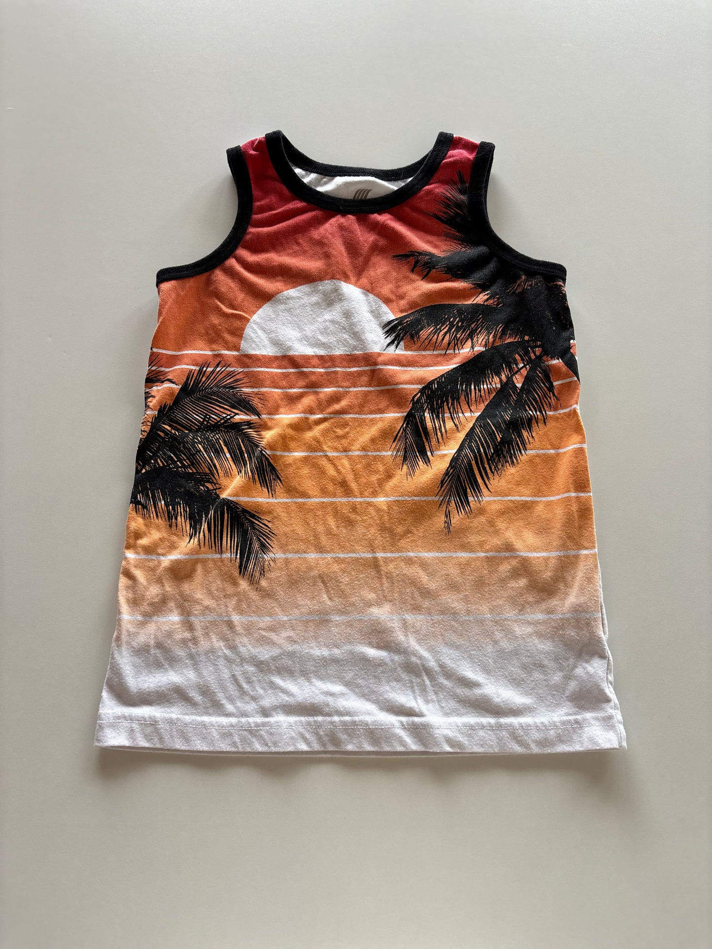 Palm Tree Sunset Tank
