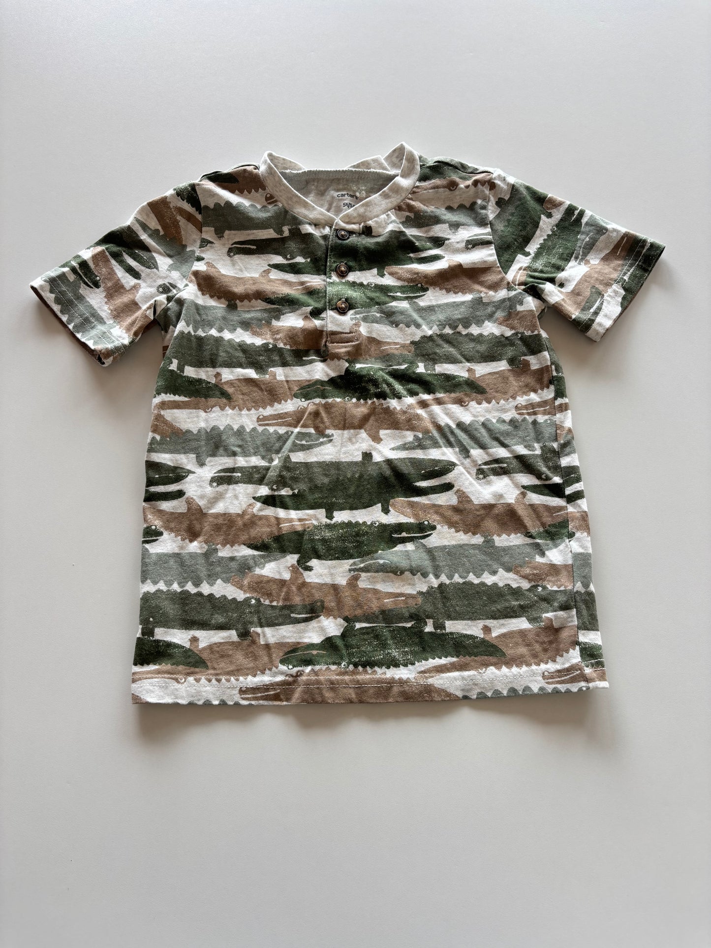 Gator Henley Tee
