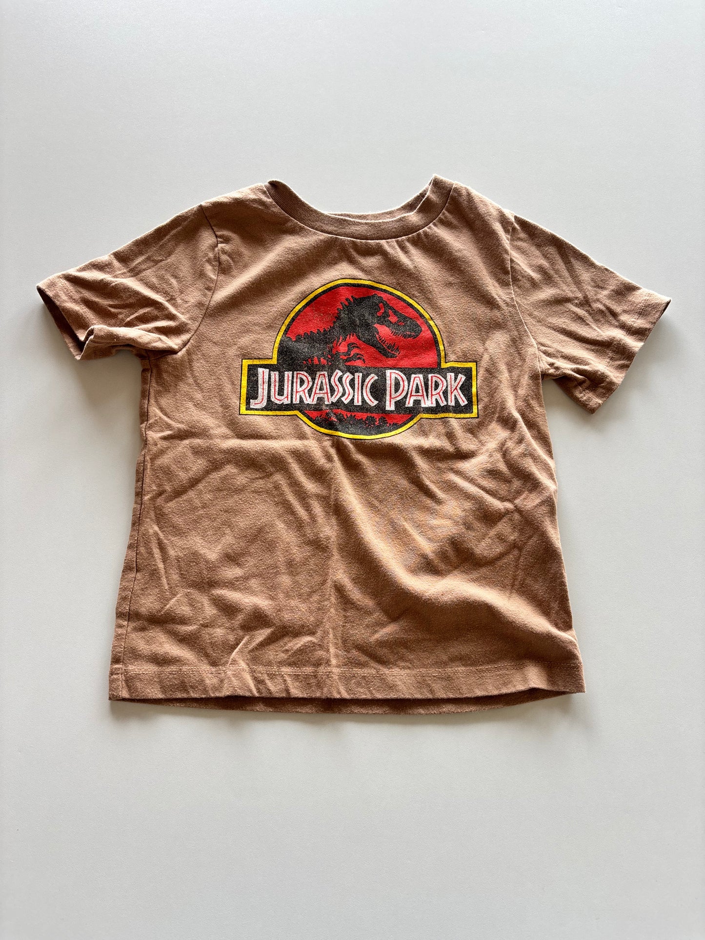 Brown Jurassic Park Tee
