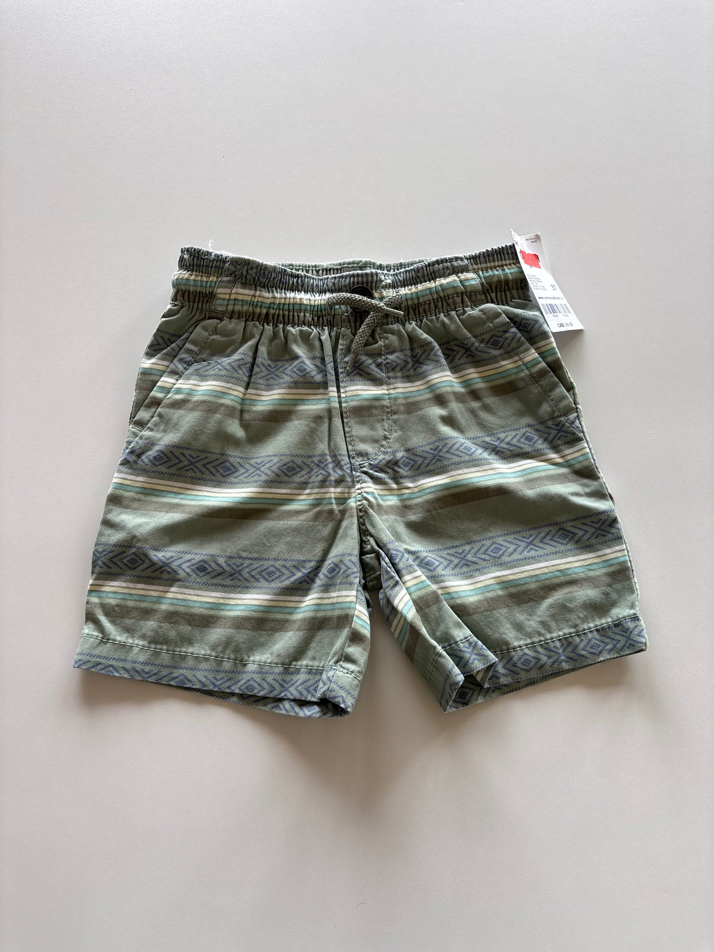 BNWT Green Patterned Shorts
