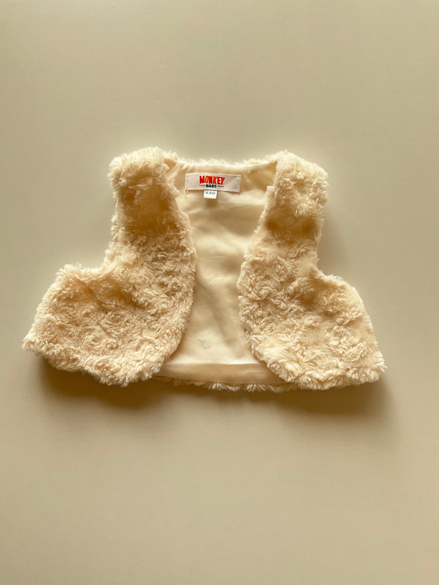 Ivory Cozy Vest