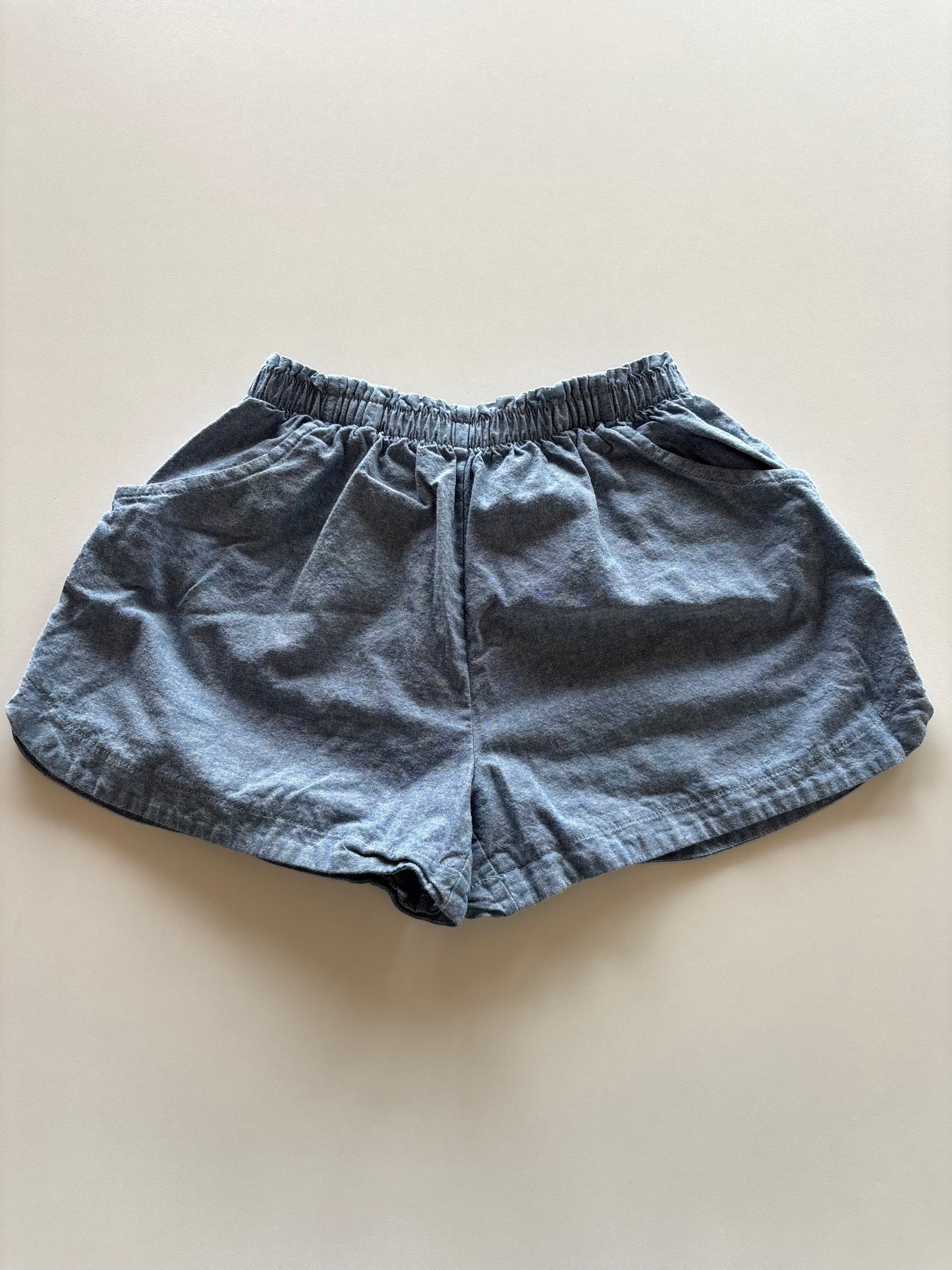 Light Chambray Shorts