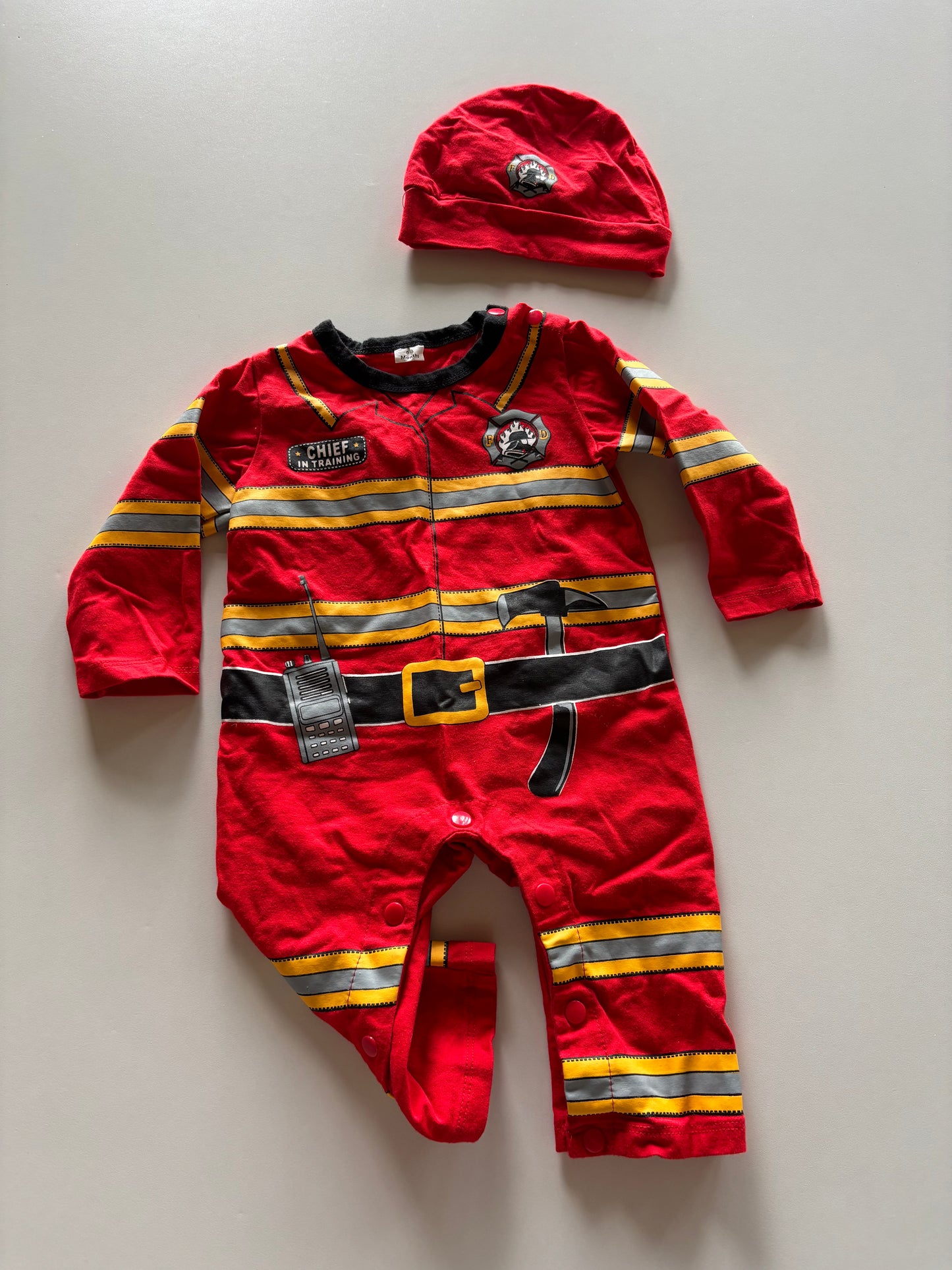 2pc Firefighter Romper