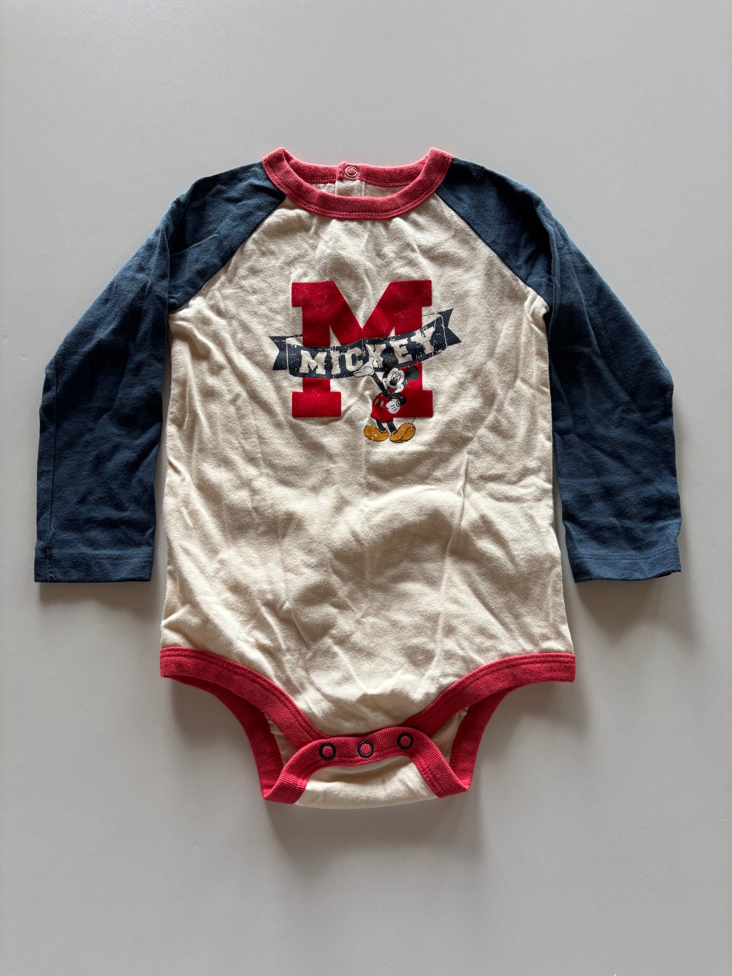 Colourblock Mickey Mouse Onesie