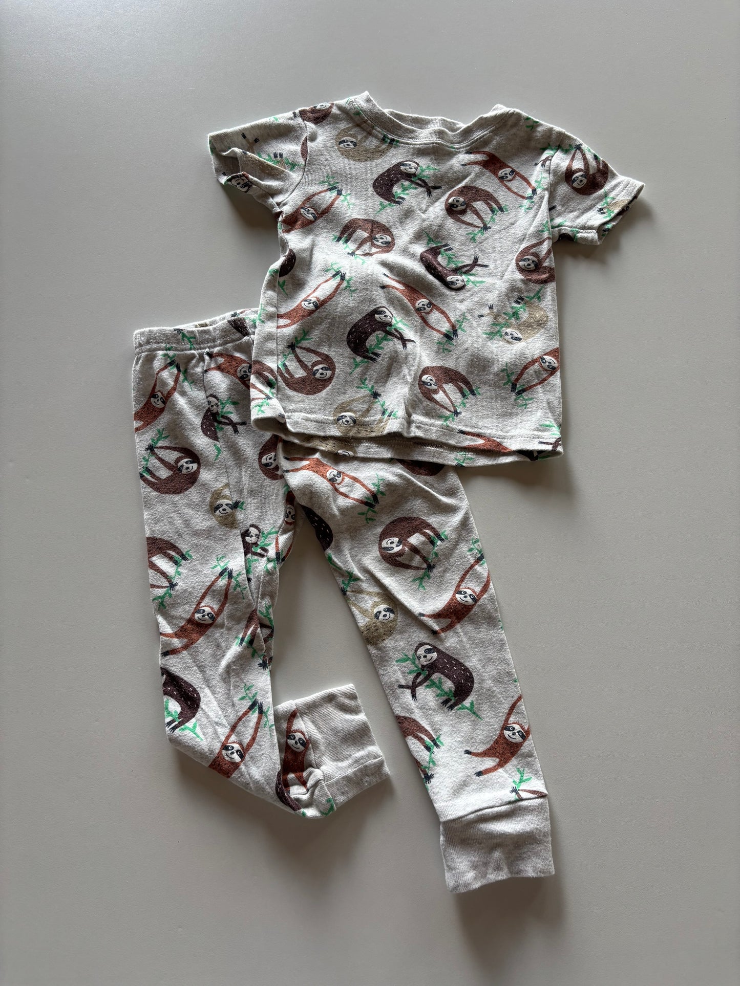 2pc Sloth Pajamas