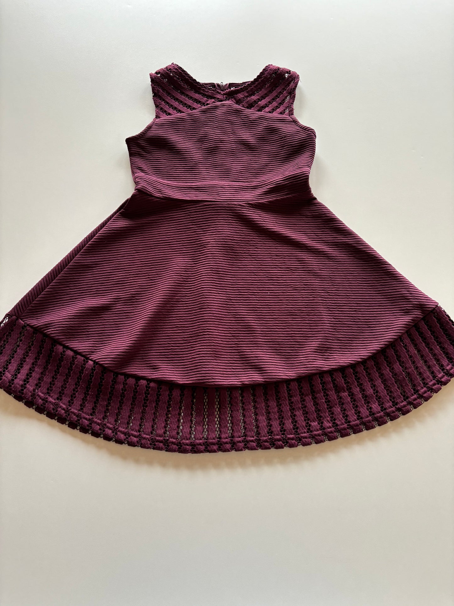 Eggplant Ribbed Dress