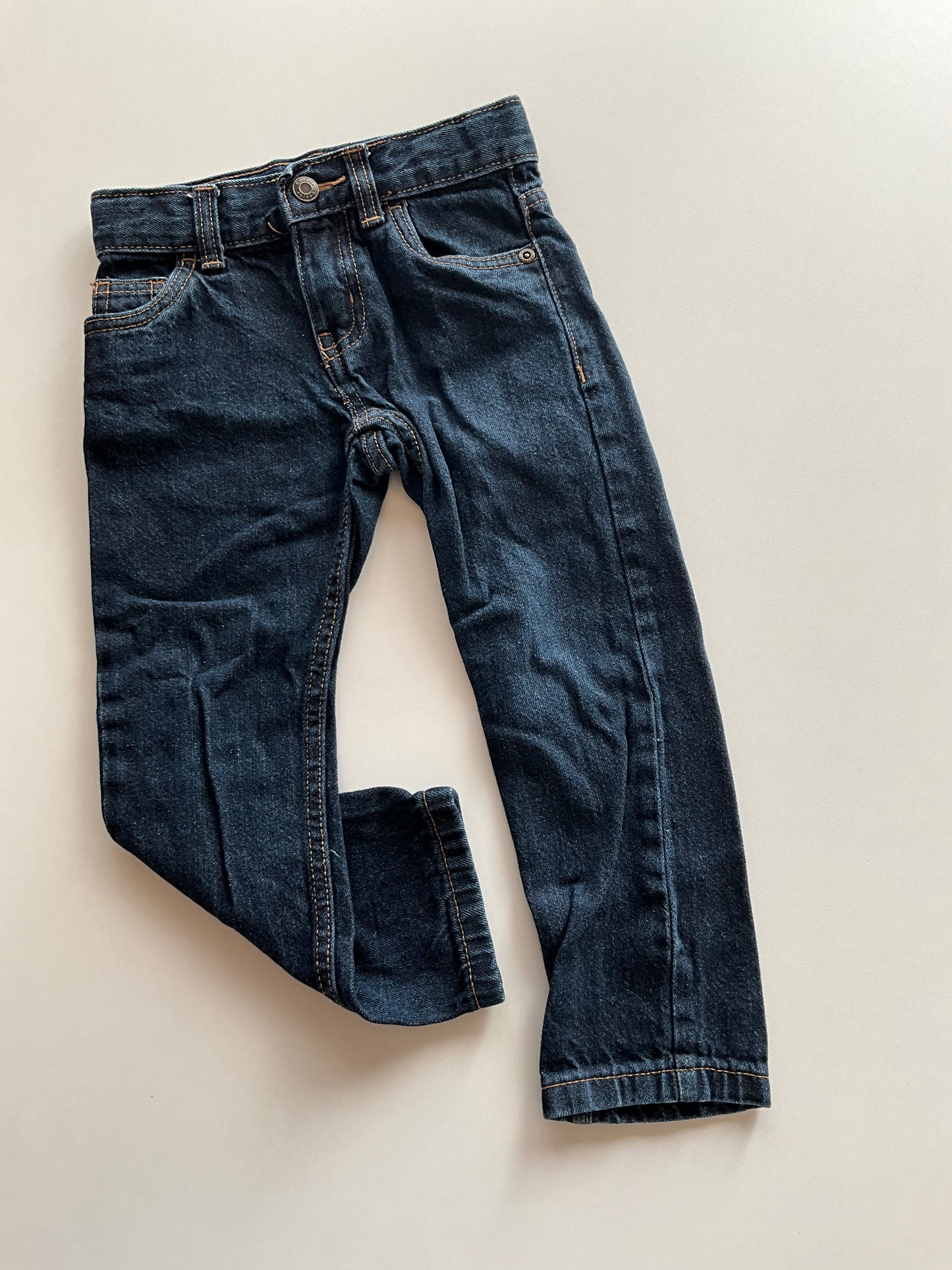 Dark Blue Slim Fit Denim