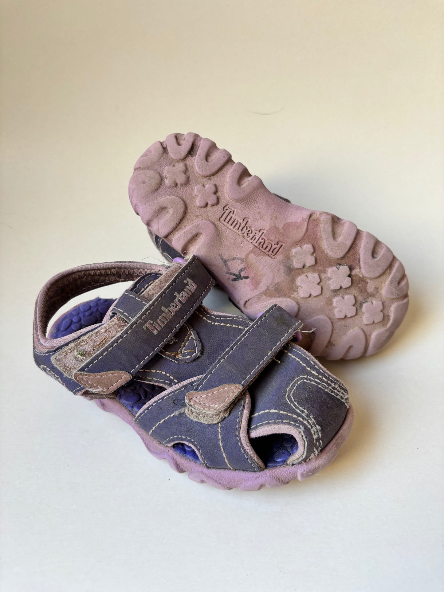 Purple Timberland Sandals