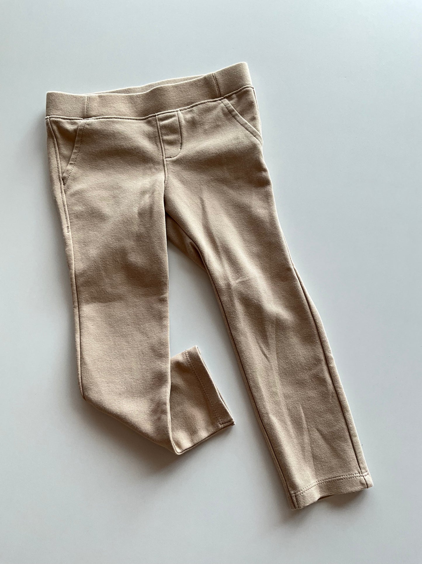 Tan "Dress" Jeggings