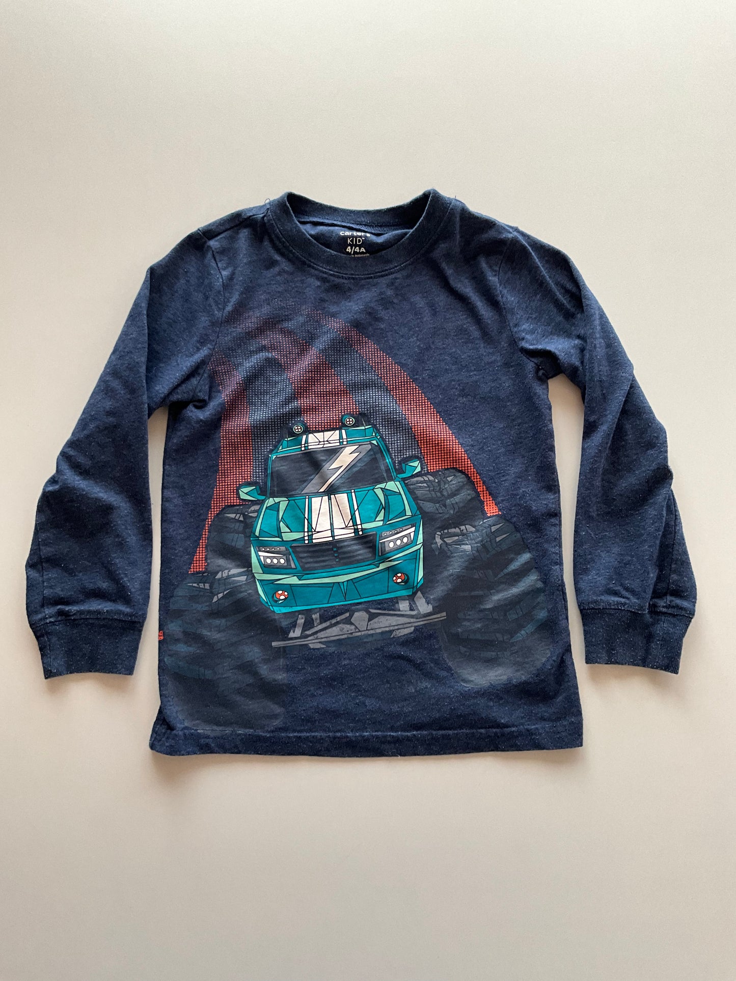 Blue Monster Truck Shirt
