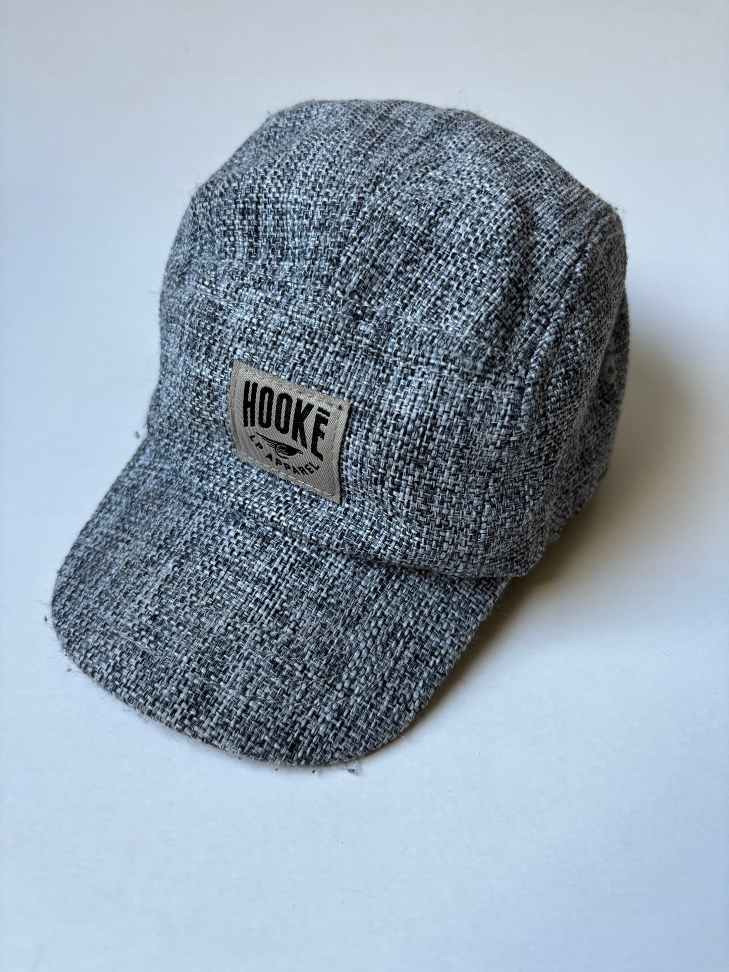 Grey Woven Cap